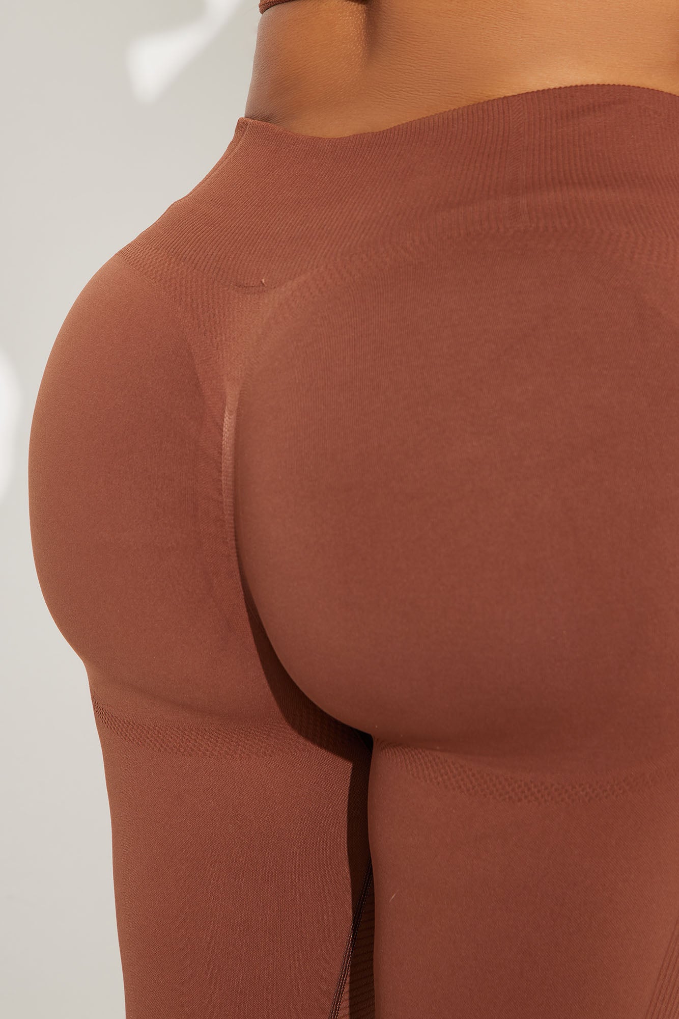 Good Stretch Seamless Active Legging - Mocha - Image 7