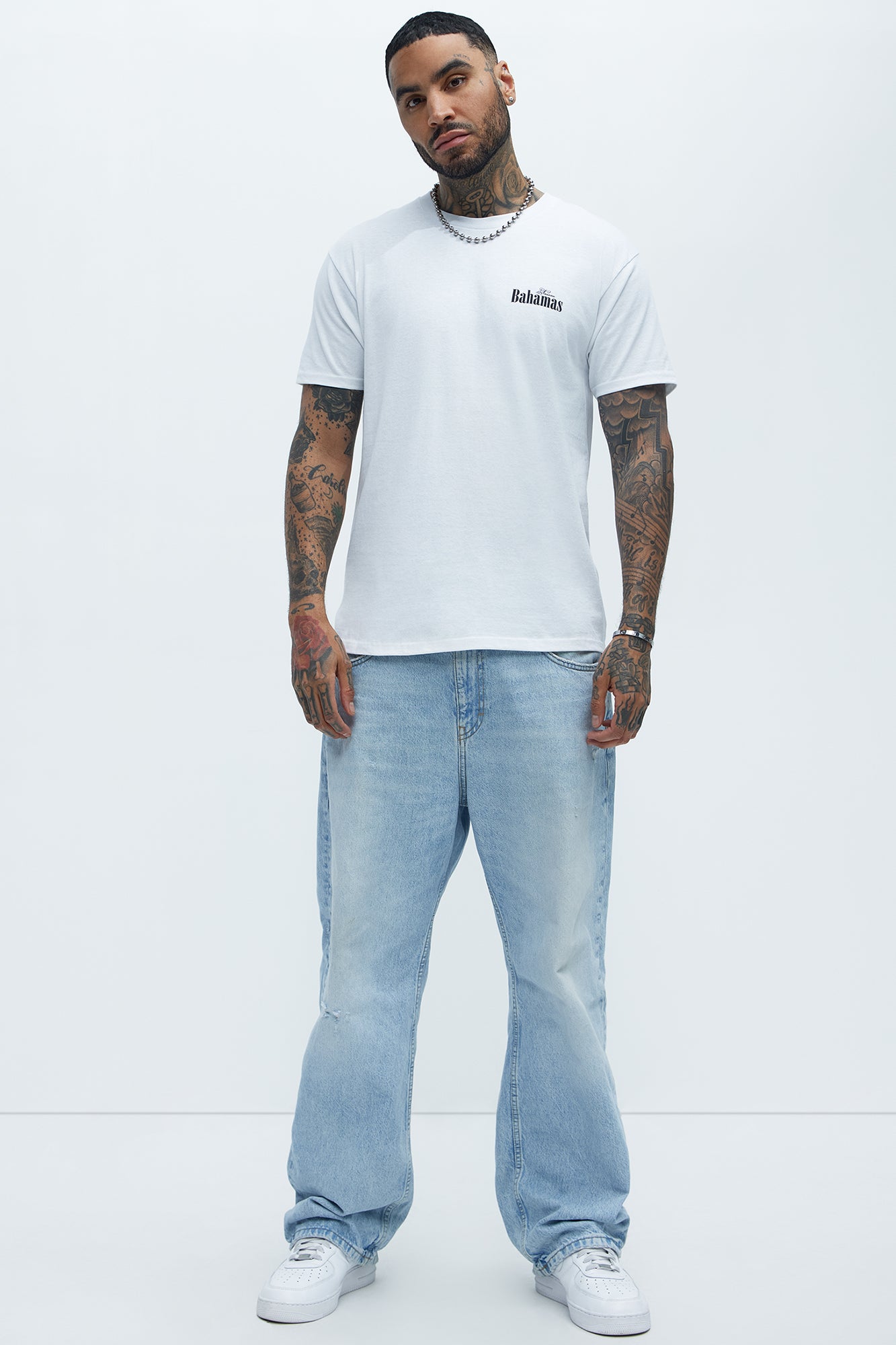 Bermuda Bahama Short Sleeve Tee - White - Image 3