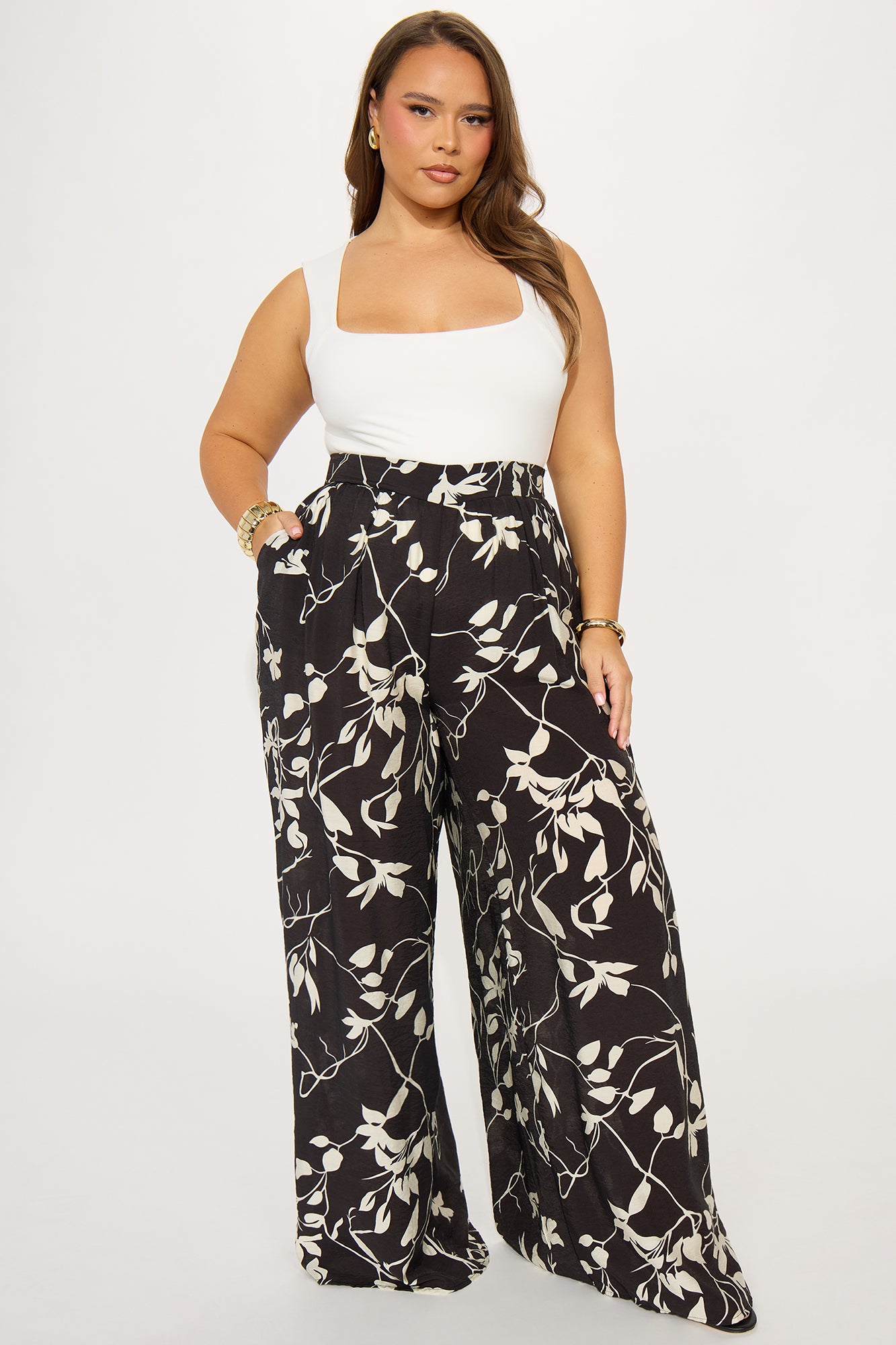 Serena Square Neck Bodysuit - White - Image 6