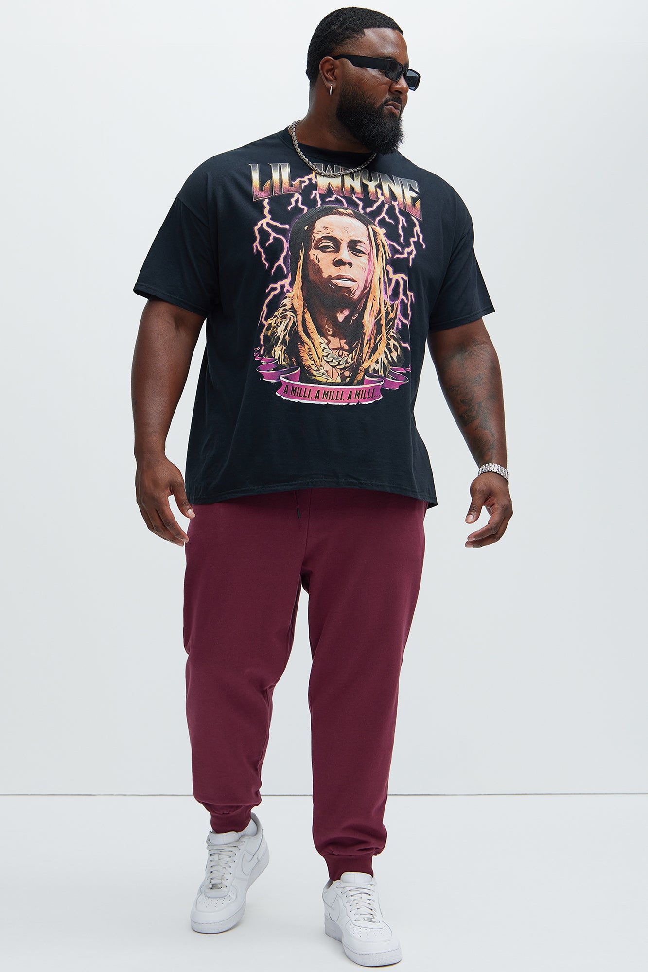 Tyson Jogger - Burgundy - Image 6