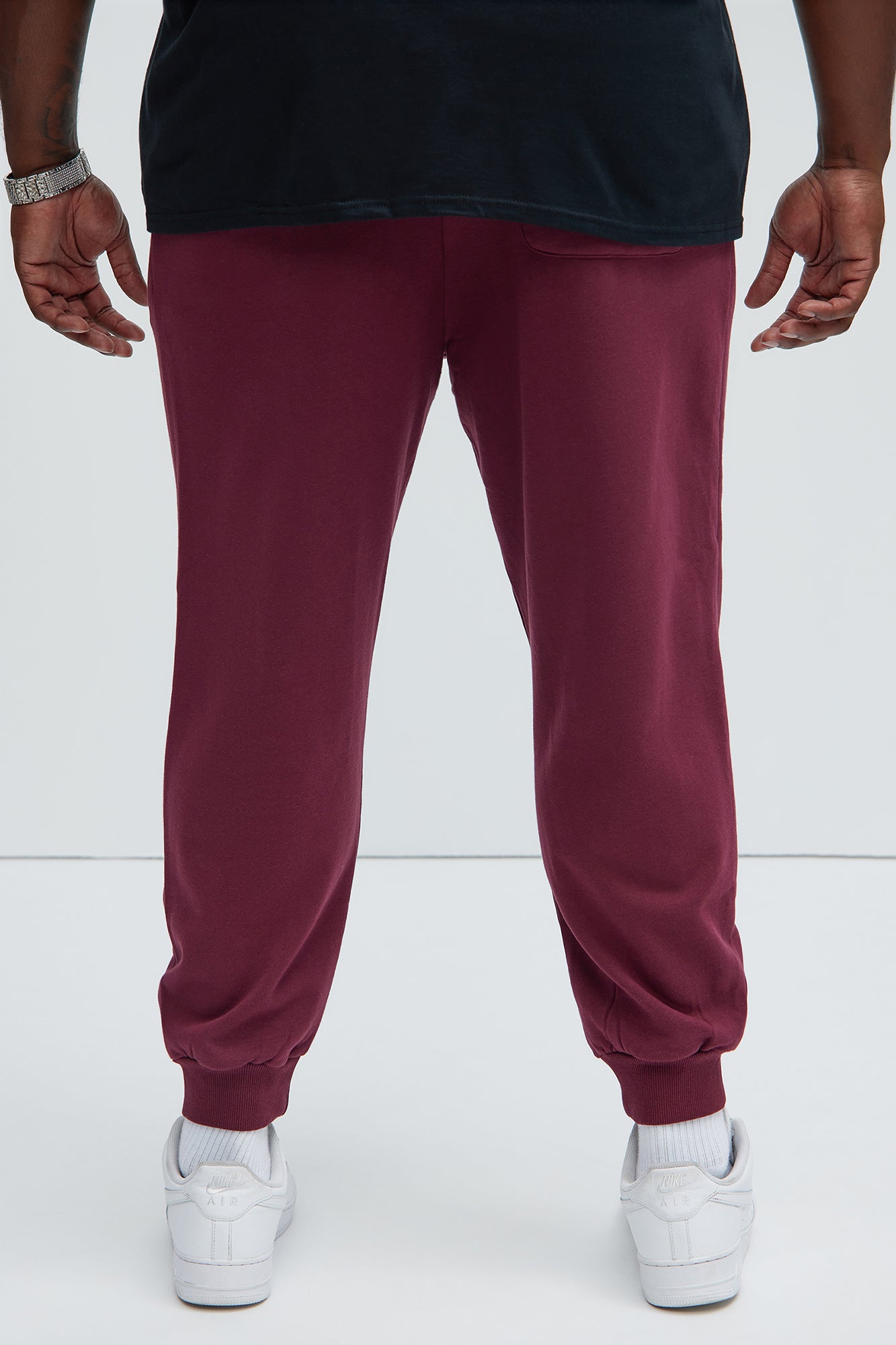 Tyson Jogger - Burgundy - Image 7