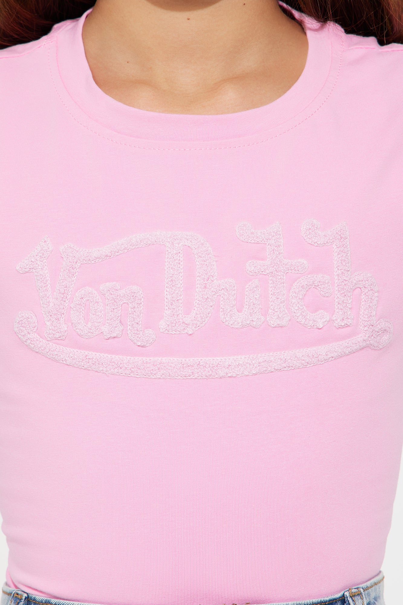 Mini Von Dutch Wings Baby Tee - Pink - Image 4
