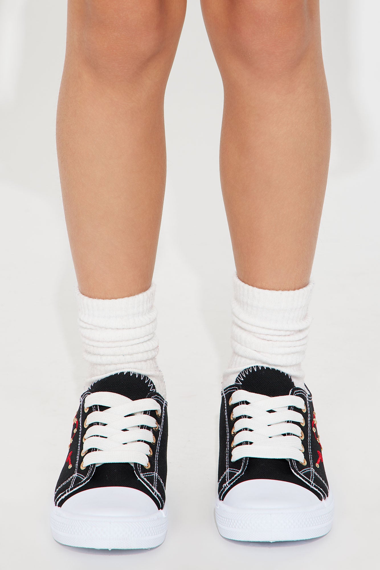 Mini Struck My Heart Sneaker - Black - Image 4