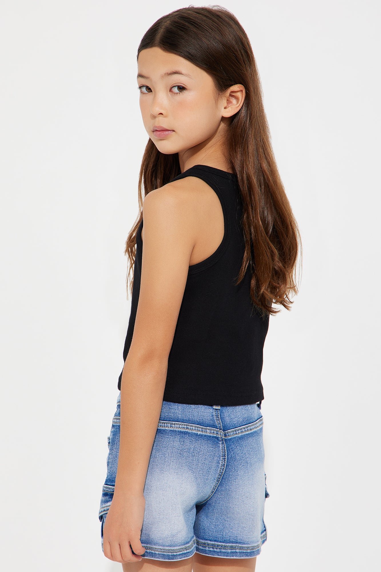 Mini Von Dutch Timeless Tank Top - Black/Green - Image 3
