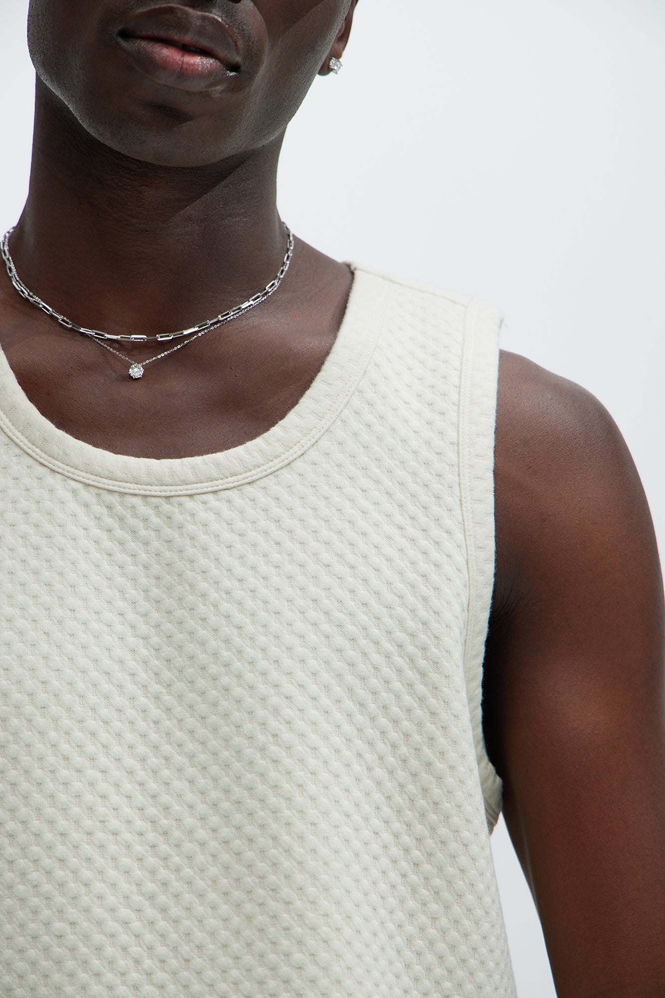 Westlake Tank Top - Off White - Image 3