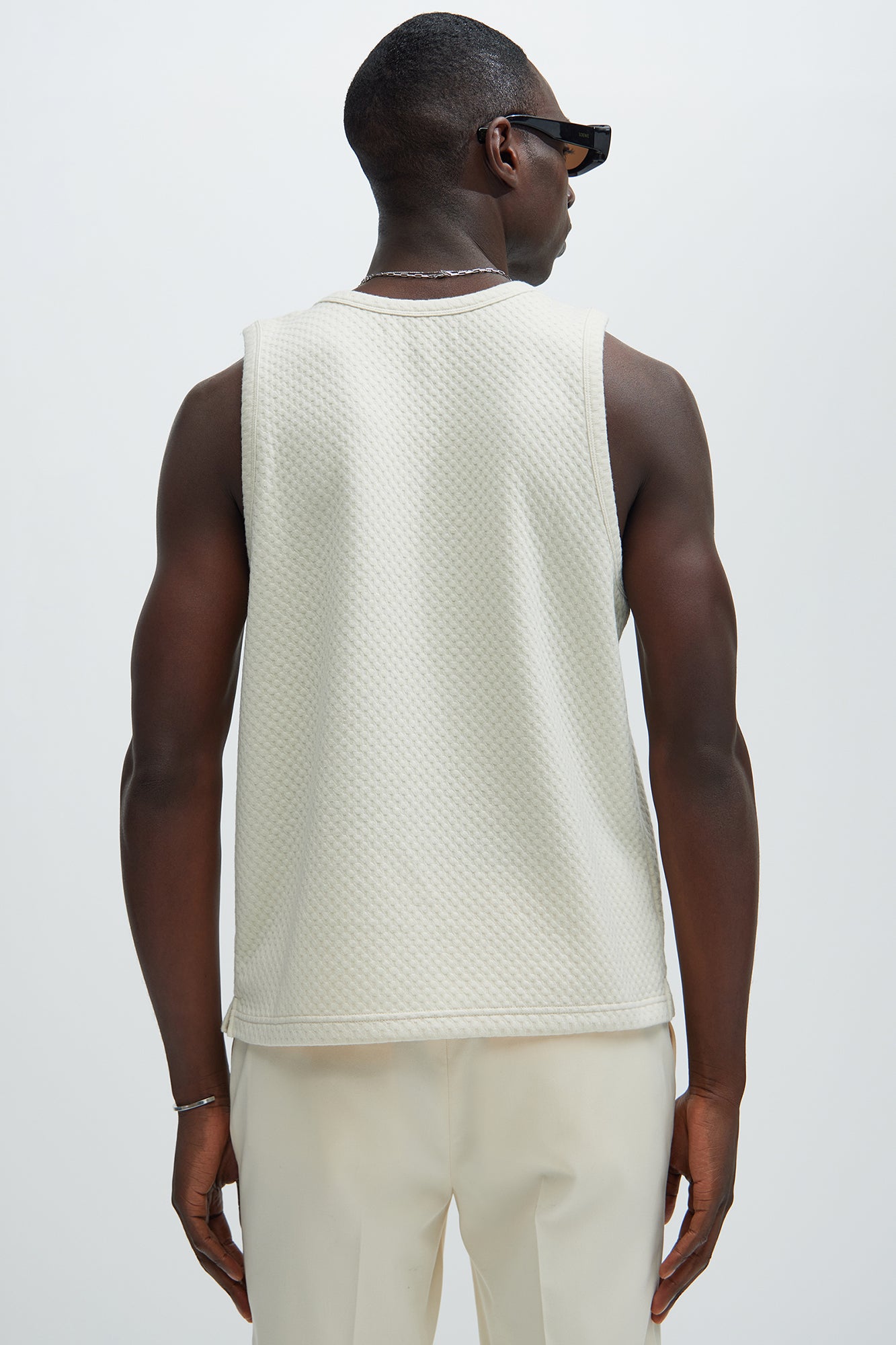 Westlake Tank Top - Off White - Image 4