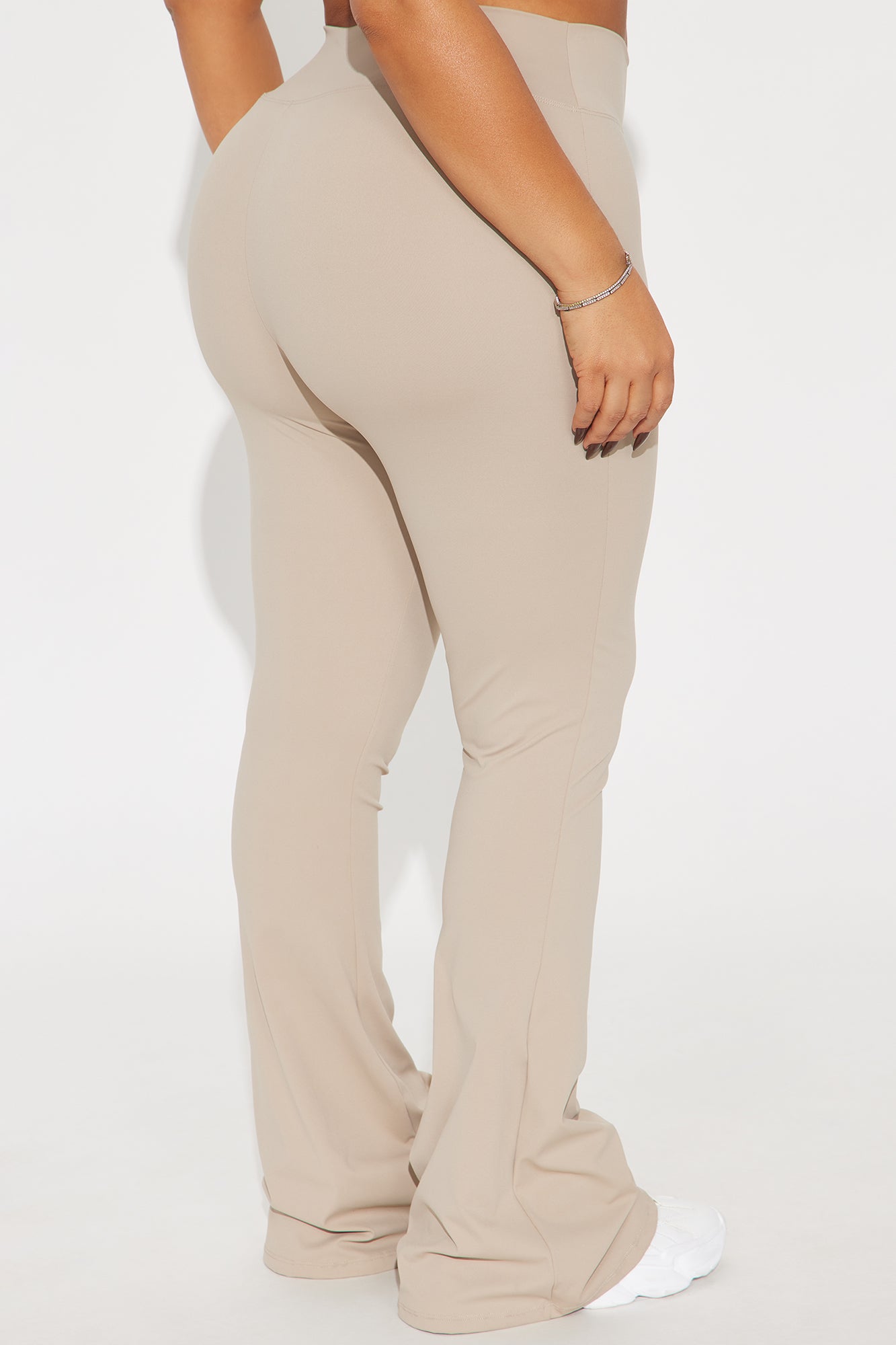 Stay Snatched Active Yoga Pant - Taupe - Image 6