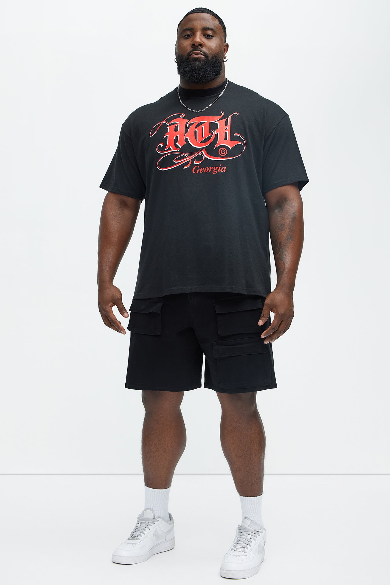 ATL Georgia Short Sleeve Tee - Black - Image 8