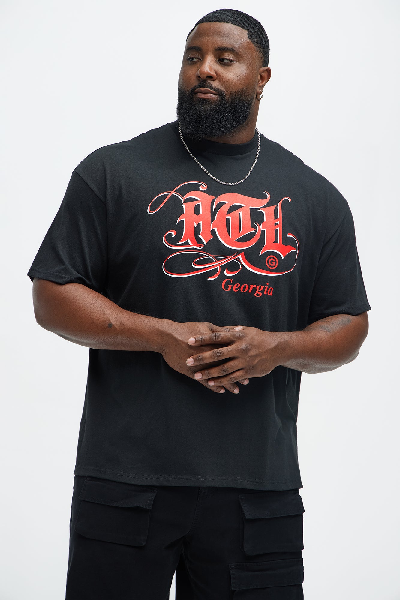 ATL Georgia Short Sleeve Tee - Black - Image 9
