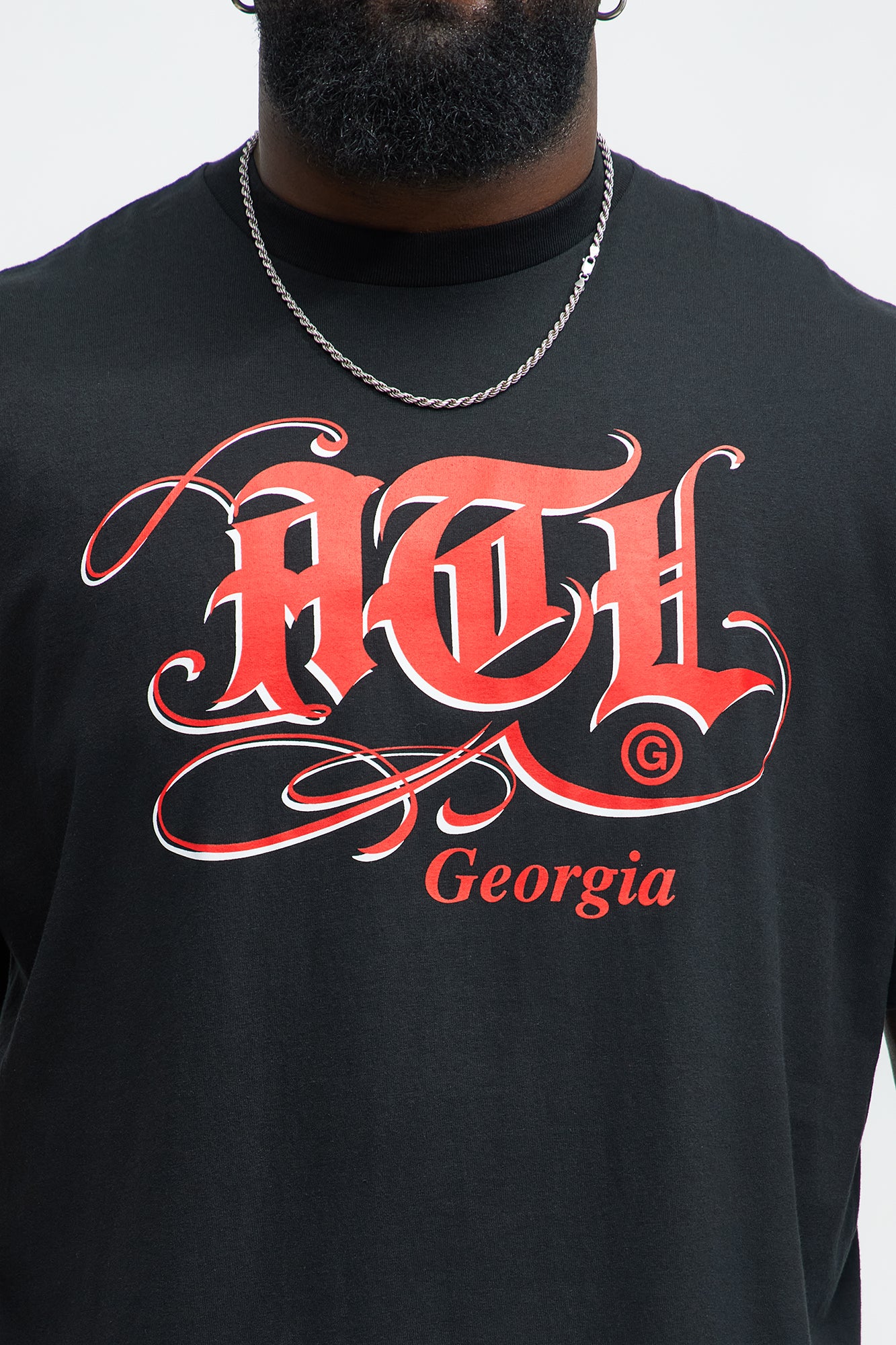 ATL Georgia Short Sleeve Tee - Black - Image 10