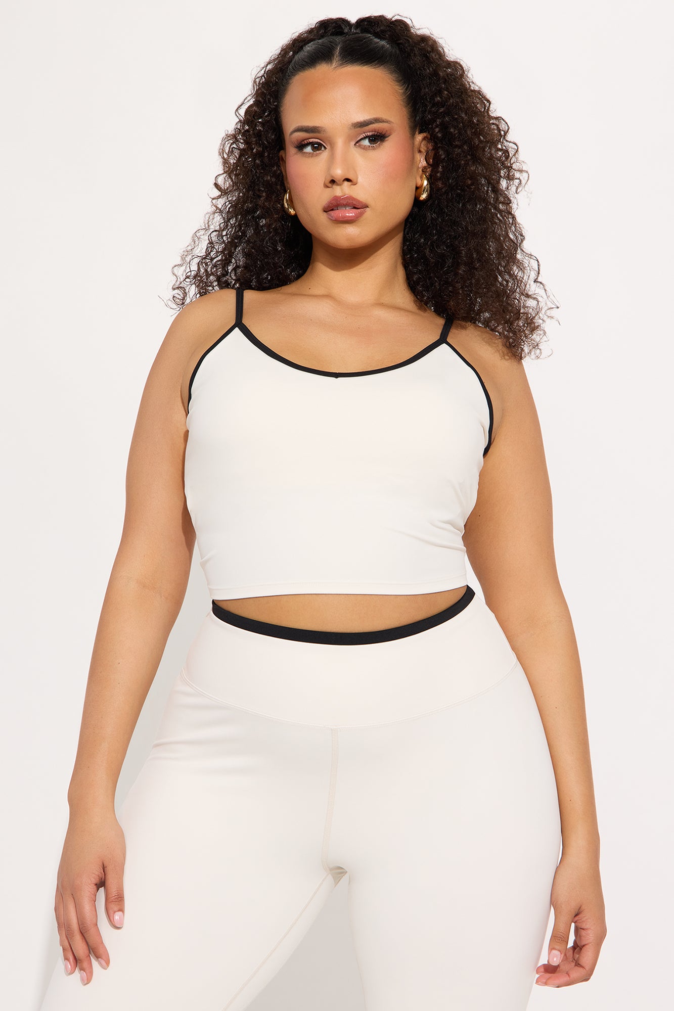 Calm And Collected Active Top - Cream - Image 4