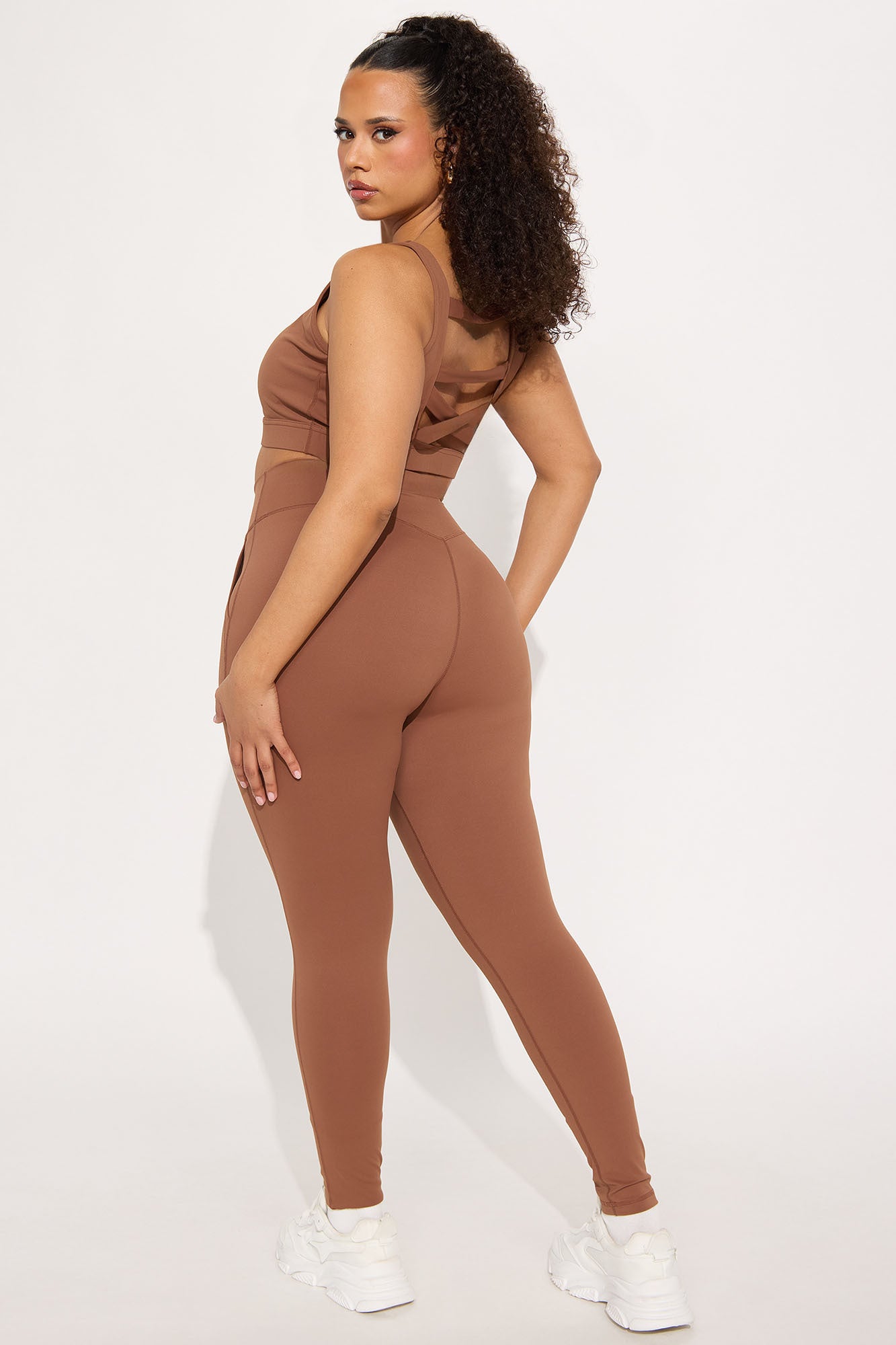 Oma Active Legging Set - Mocha - Image 4