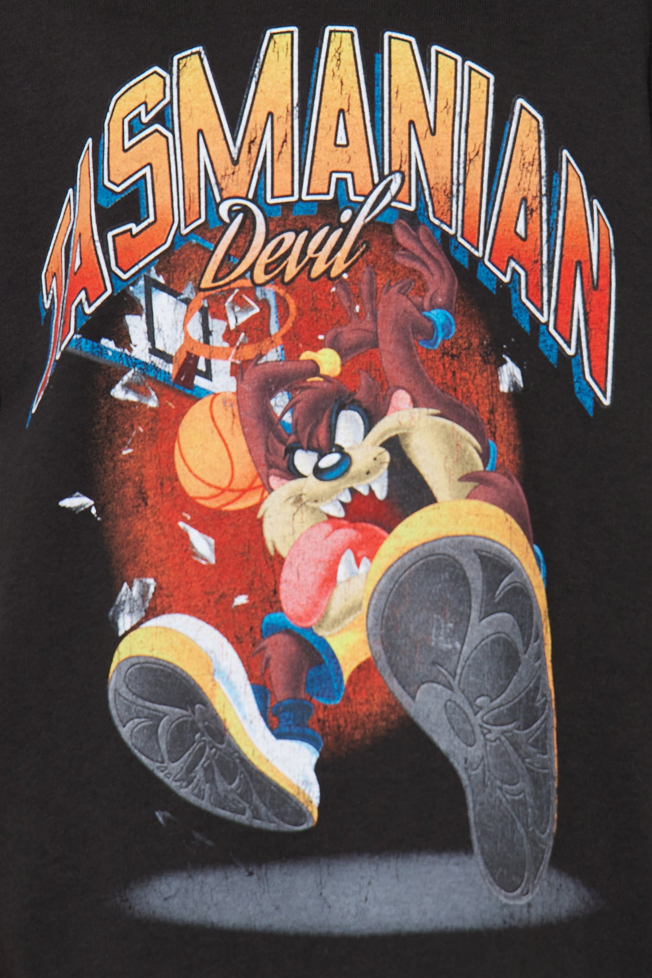 Mini Tasmanian Dunk Graphic Tee - Black - Image 3