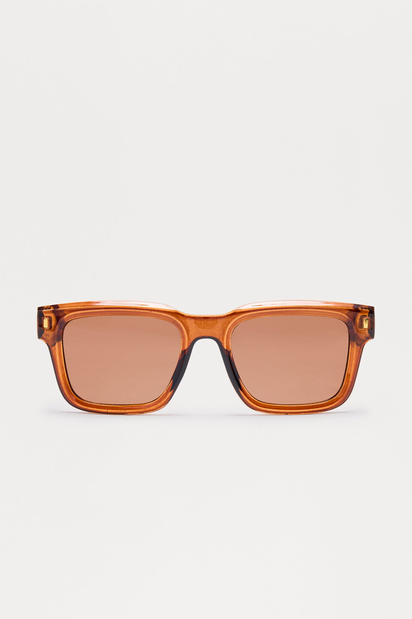 El Paso Square Sunglasses - Brown - Image 3