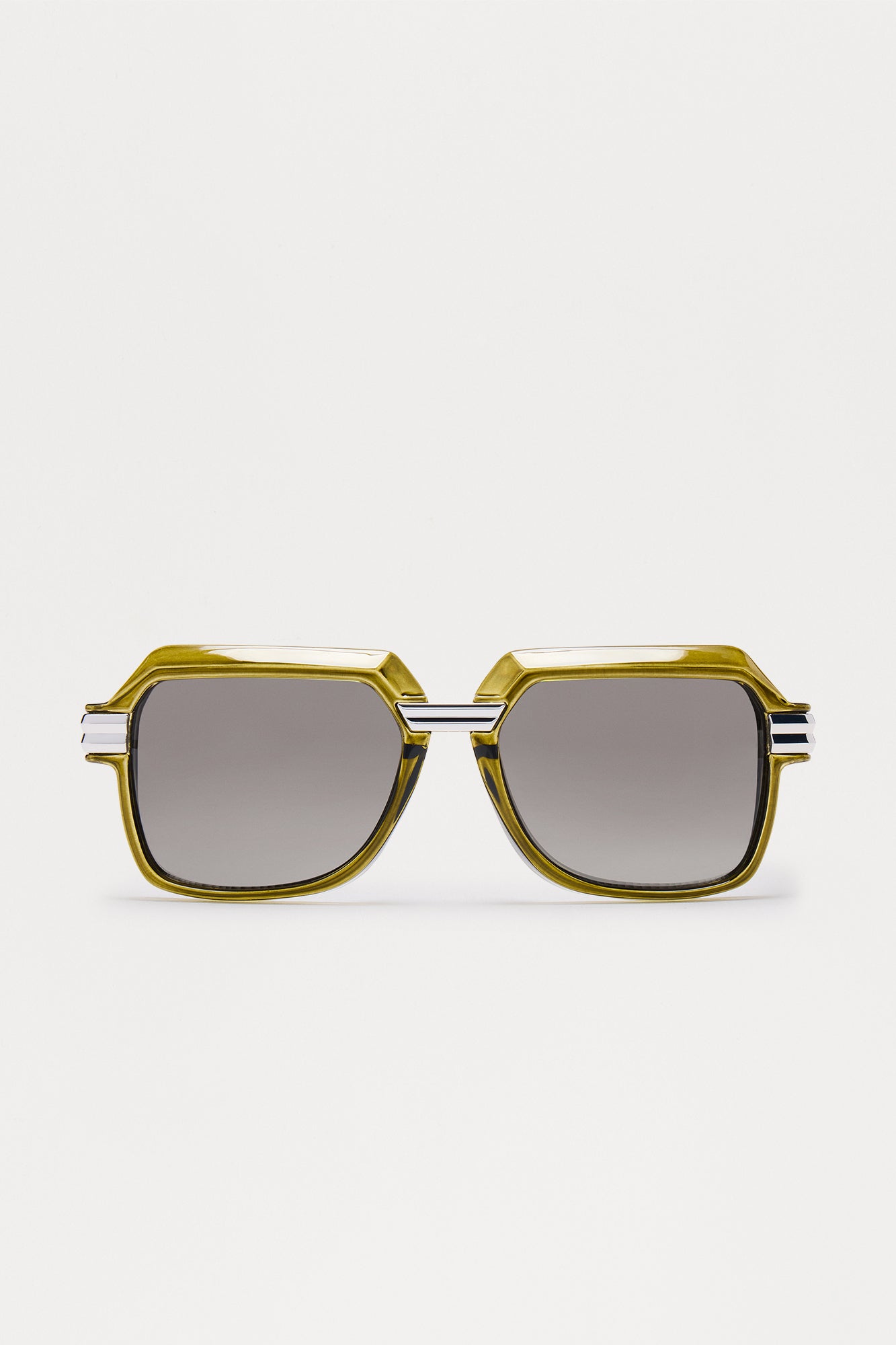 Cairo Square Sunglasses - Olive - Image 3