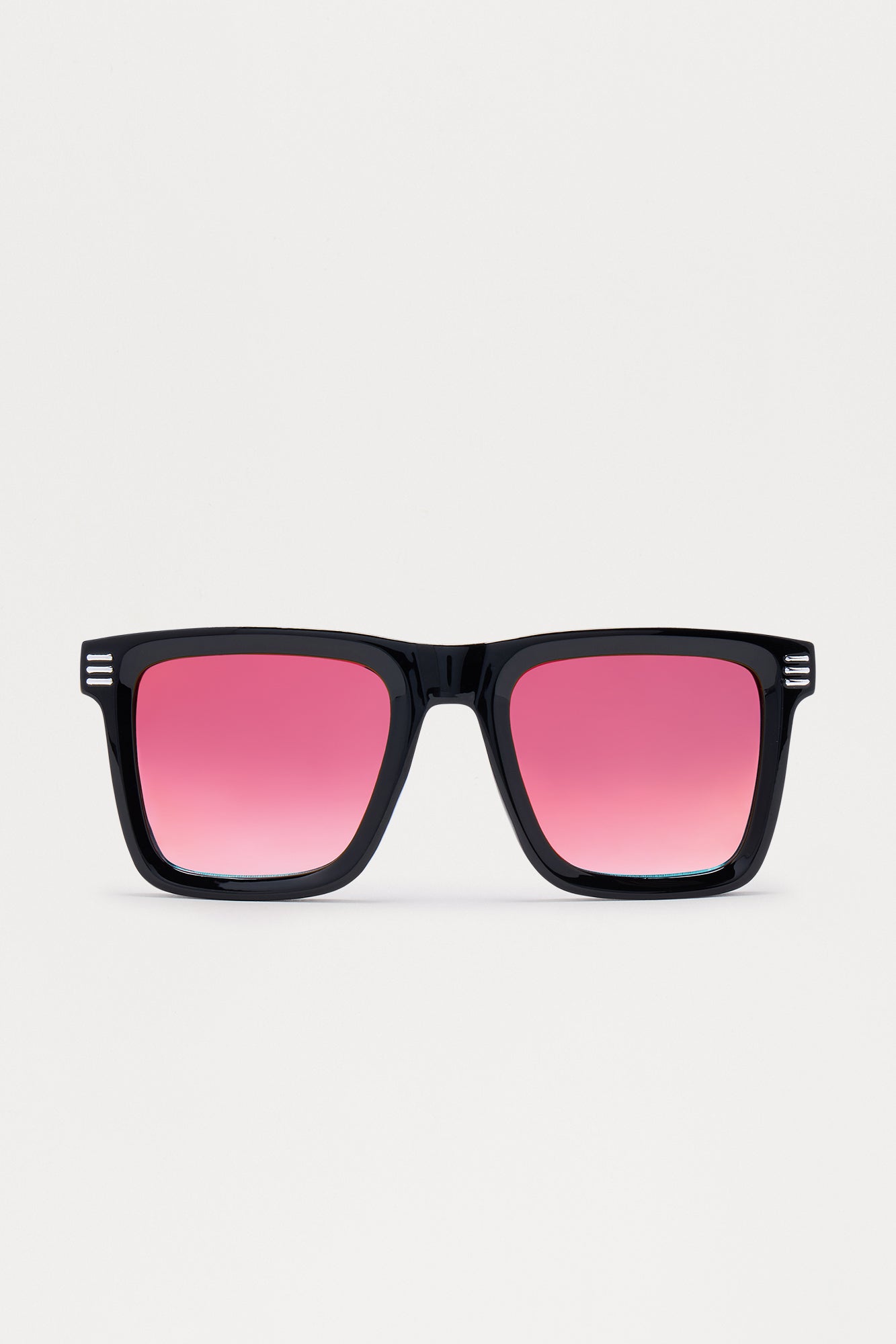 Clique Wayfarer Sunglasses - Black/Orange - Image 3