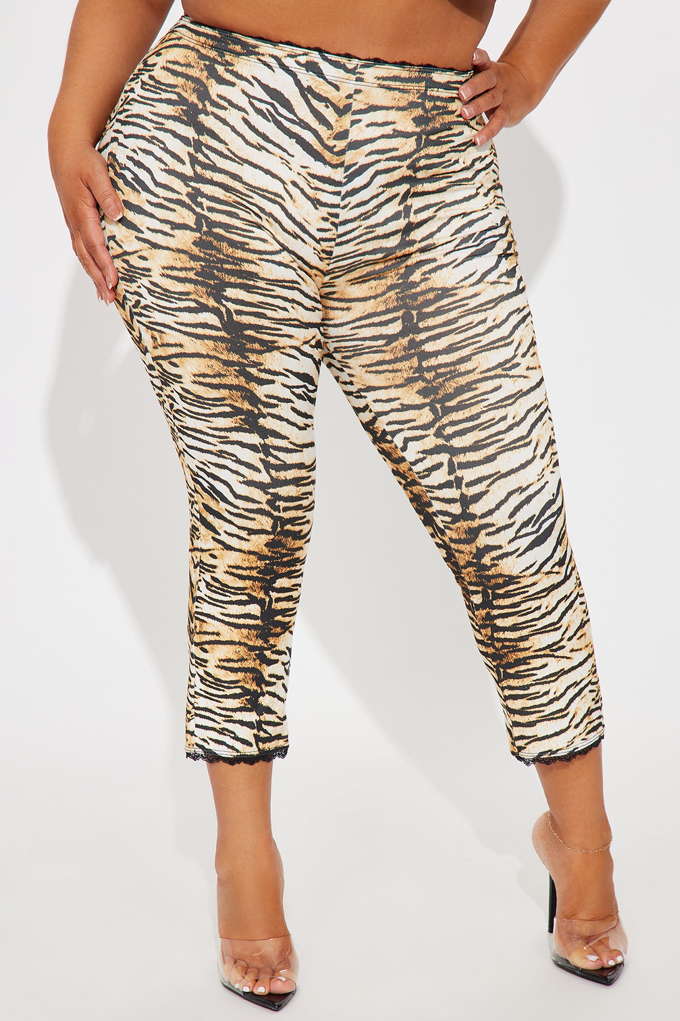 Zadie Capri Legging - Brown/combo - Image 5