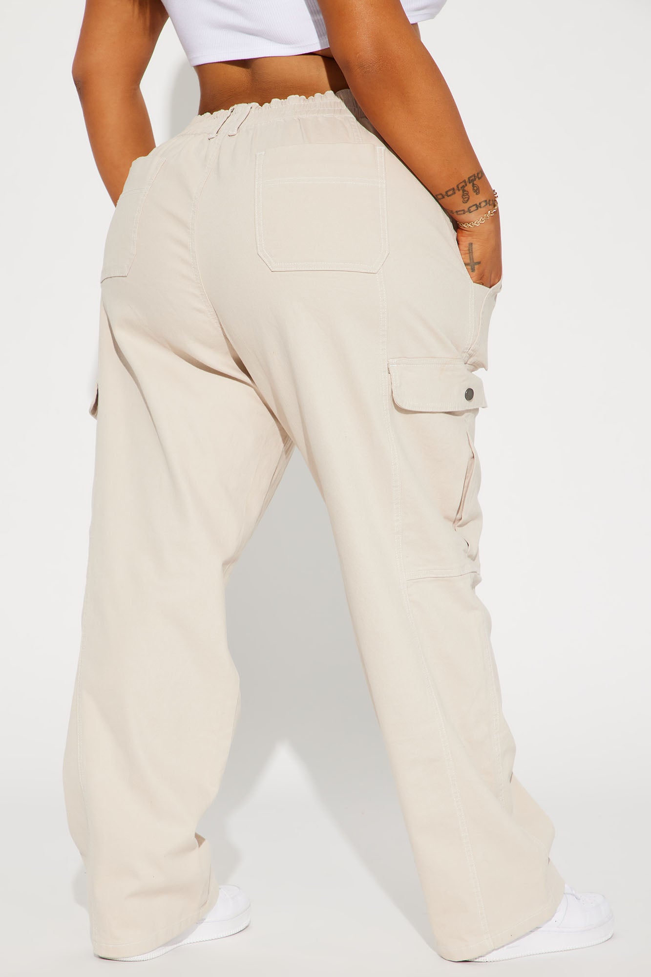 West Coast Cargo Pant - Ivory - Image 6