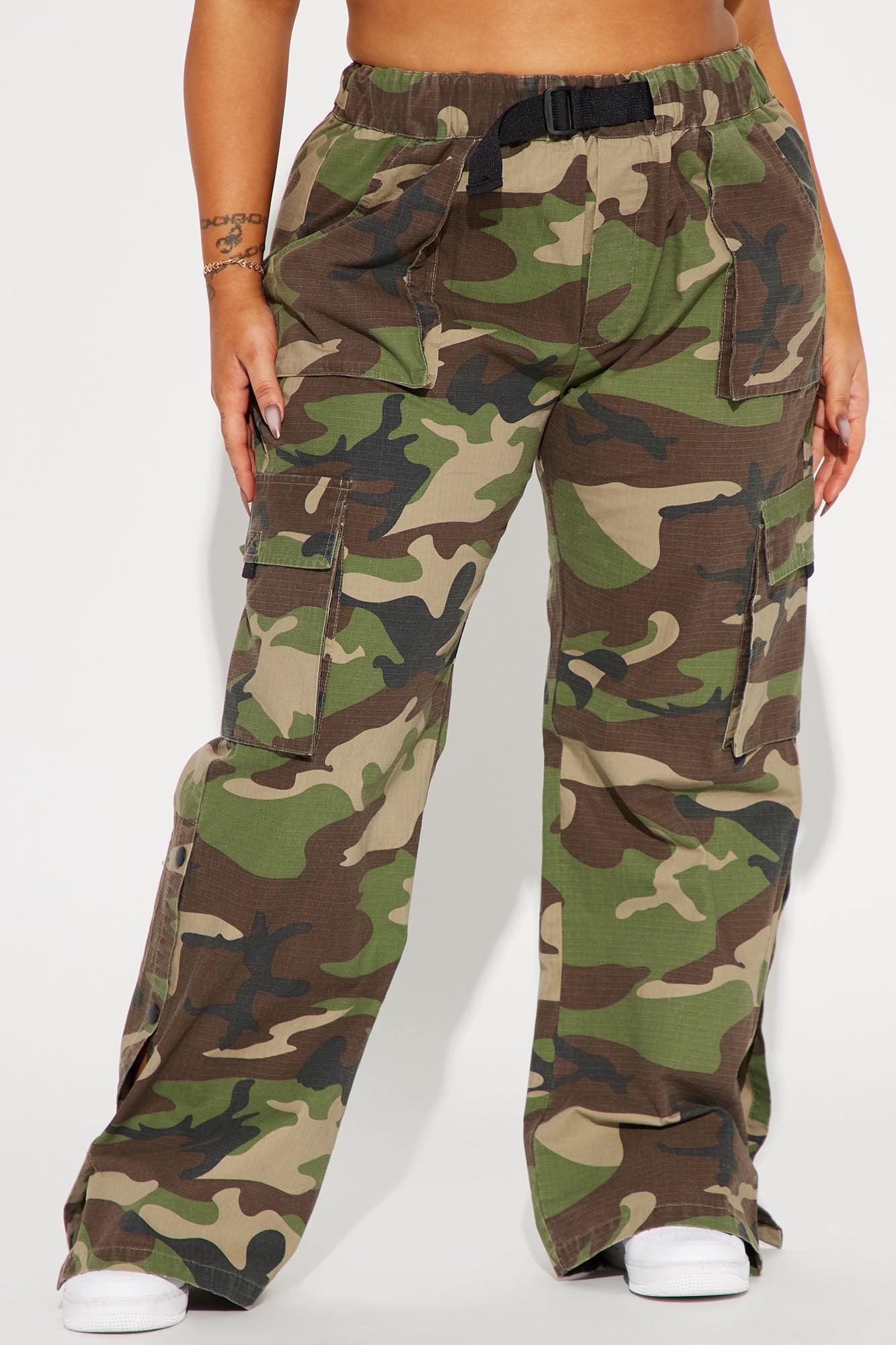 Big Moves Camo Cargo Pant - Olive/combo - Image 5