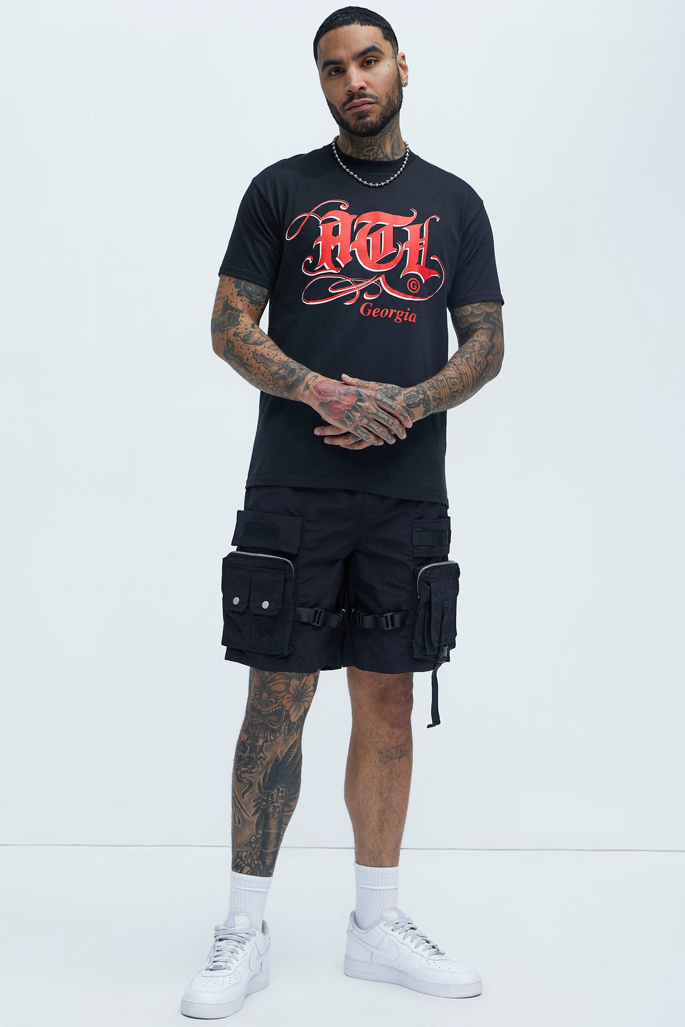 ATL Georgia Short Sleeve Tee - Black - Image 3