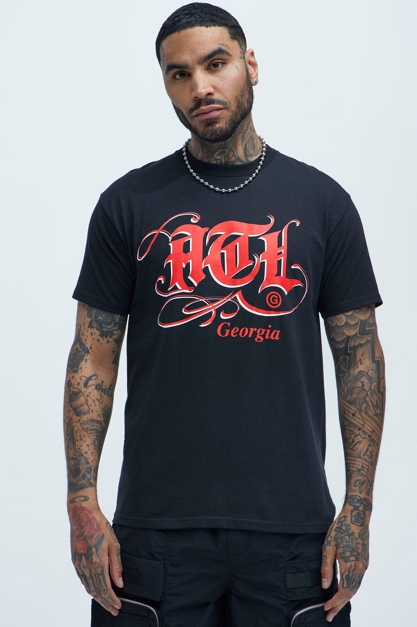 ATL Georgia Short Sleeve Tee - Black - Image 4