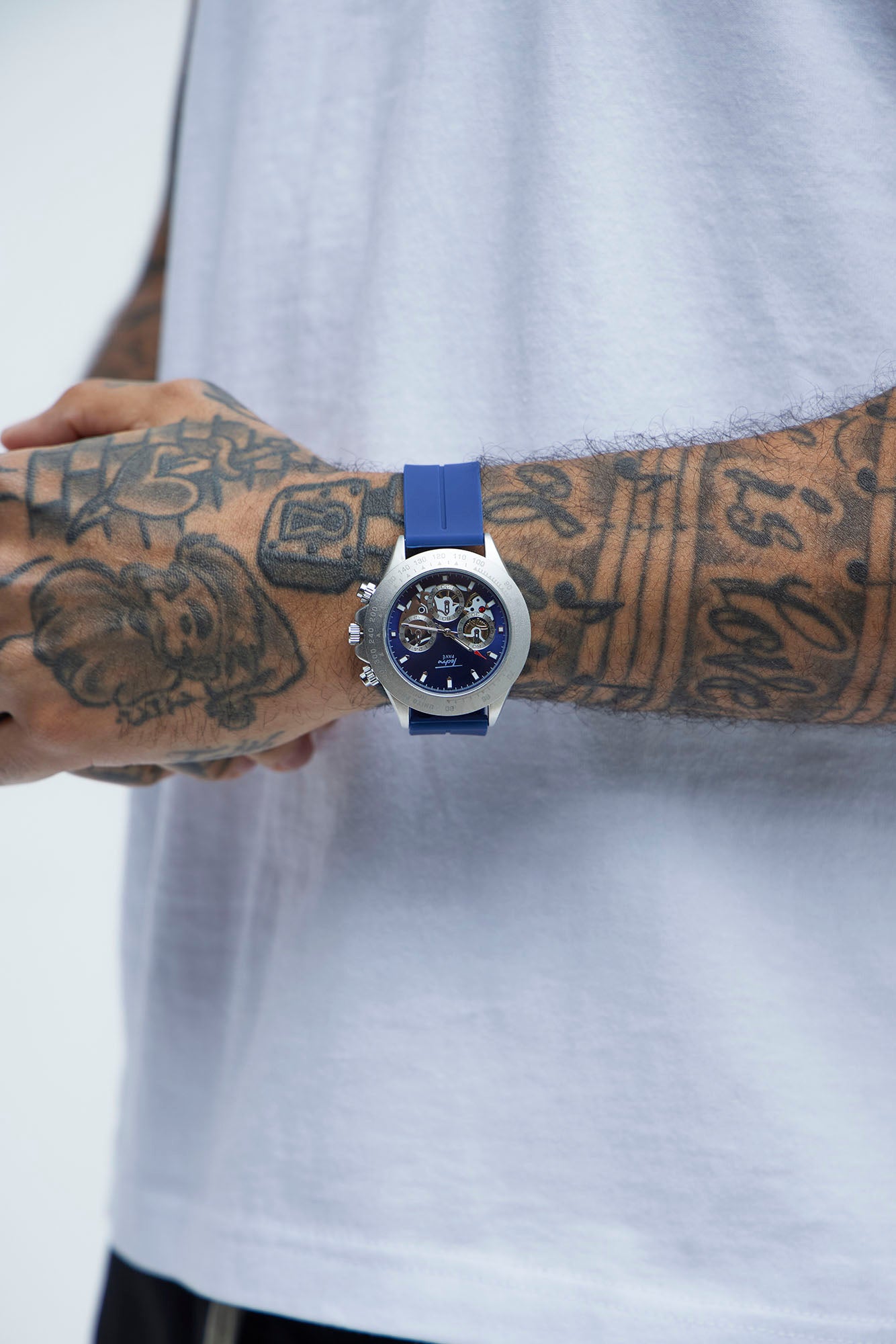 Tabor Watch - Blue/Silver - Image 3
