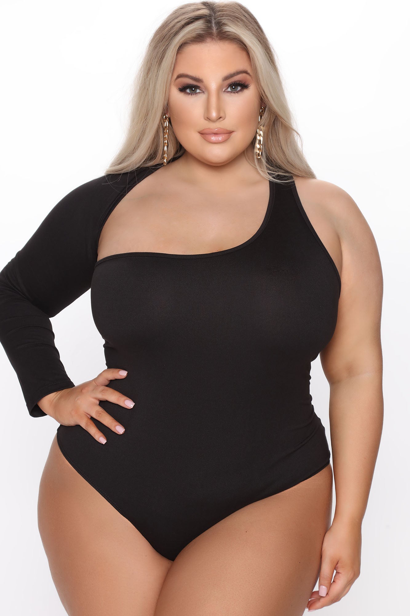 Arms Around Me Bodysuit - Black - Image 8