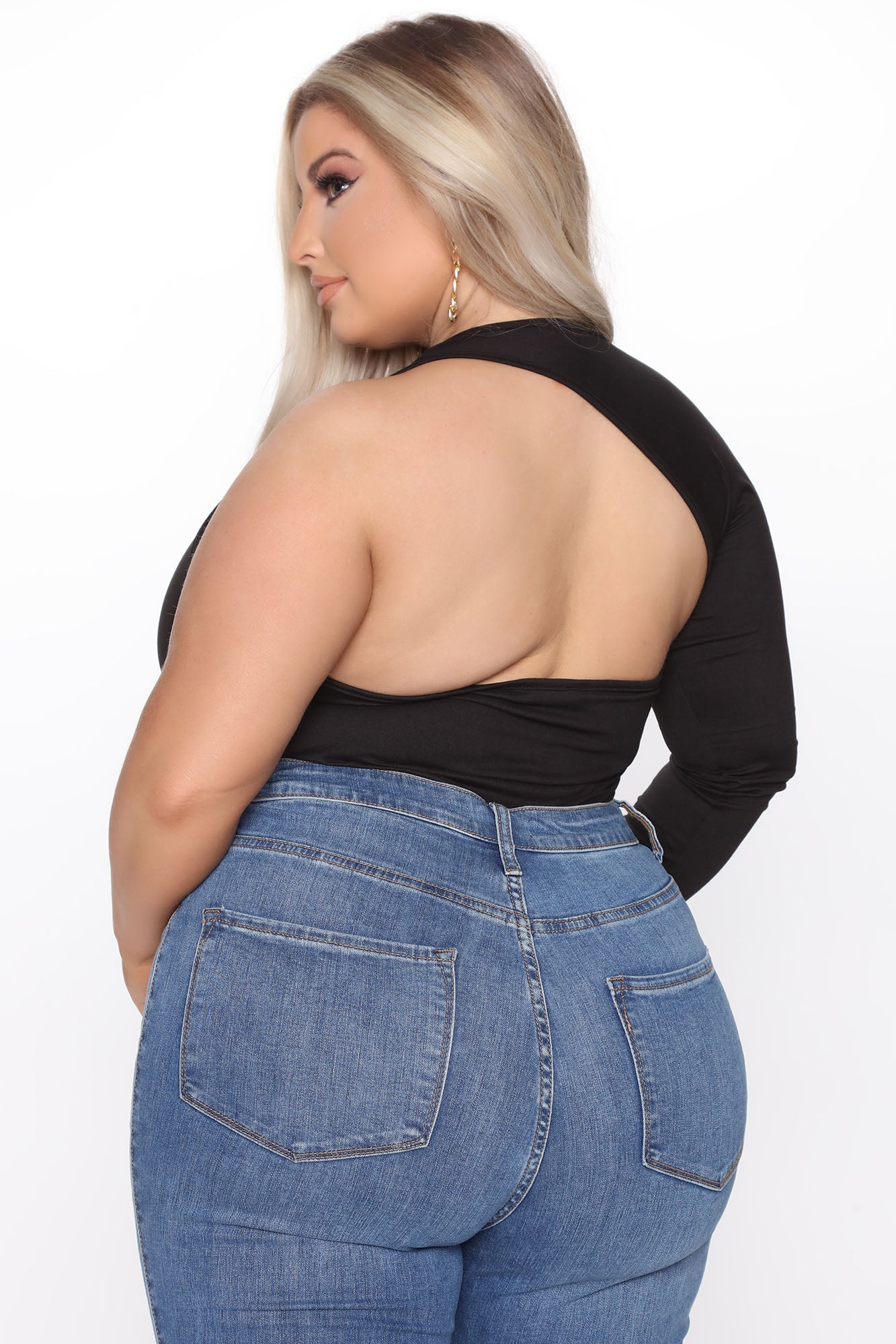 Arms Around Me Bodysuit - Black - Image 11