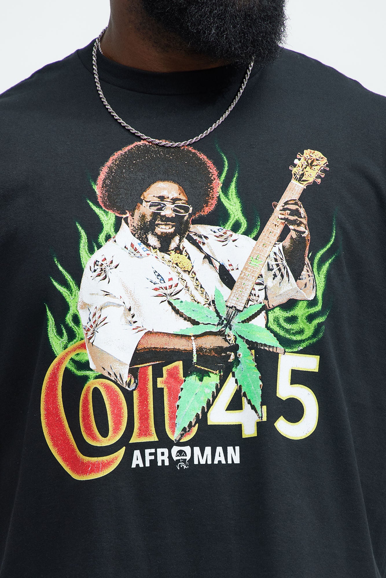 Colt 45 Afroman Short Sleeve Tee - Black - Image 7