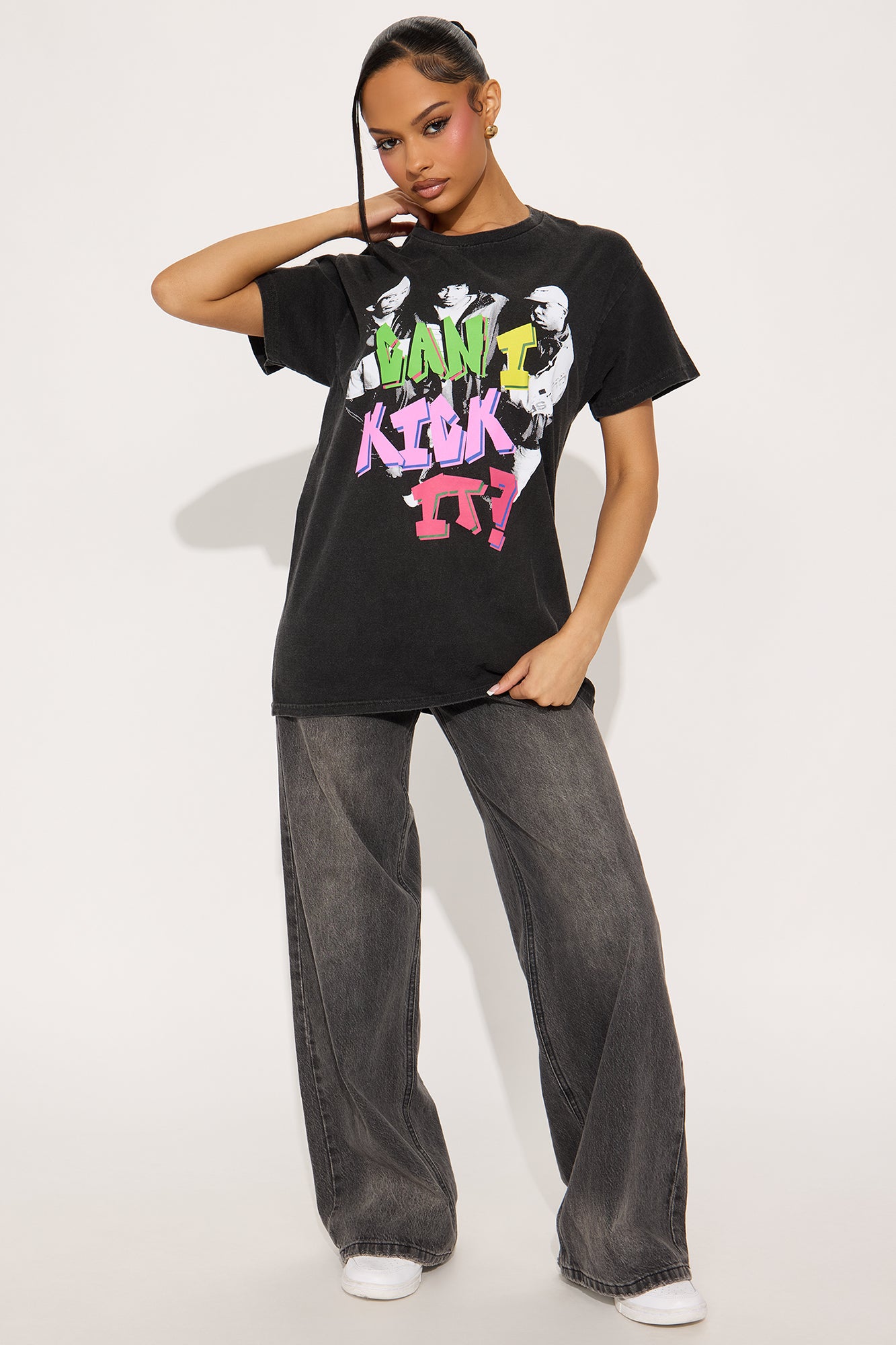 A Tribe Called Quest Can I Washed Tee  - Black - Image 3