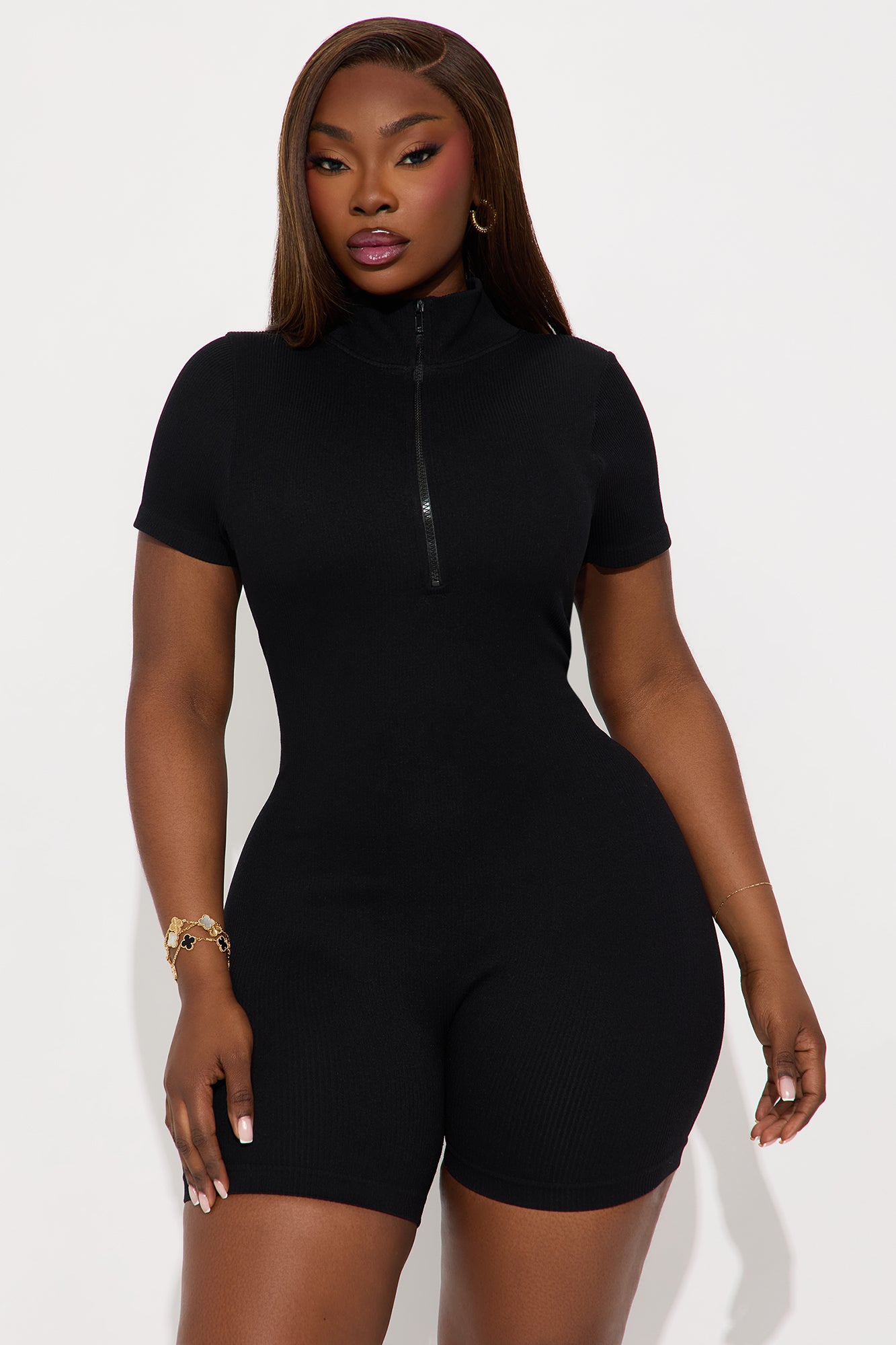 Daily Steps Active Romper - Black - Image 6