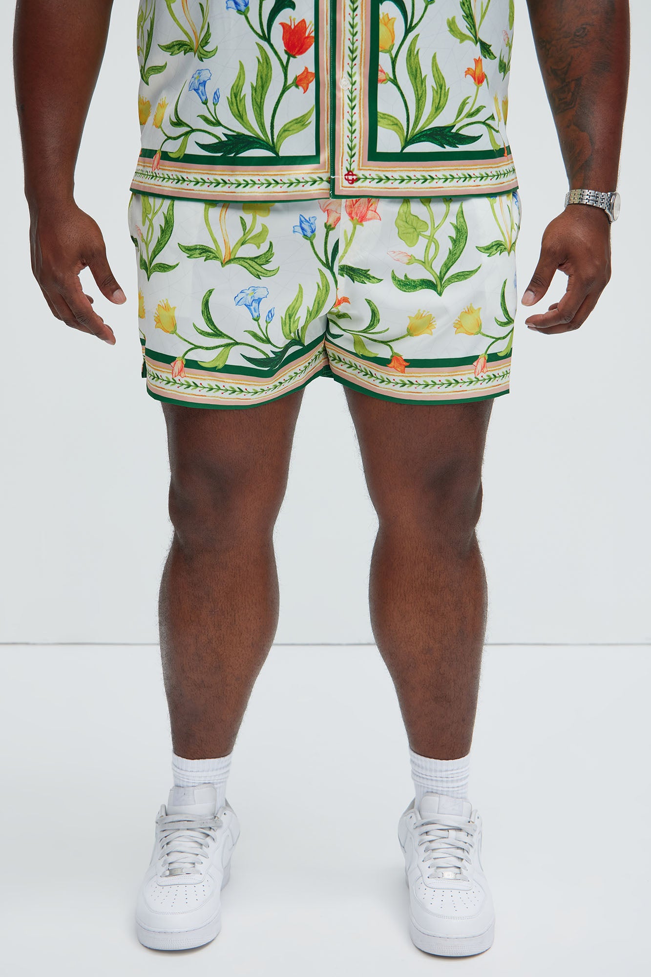 Deer Creek Swim Short Trunk - White/combo - Image 6