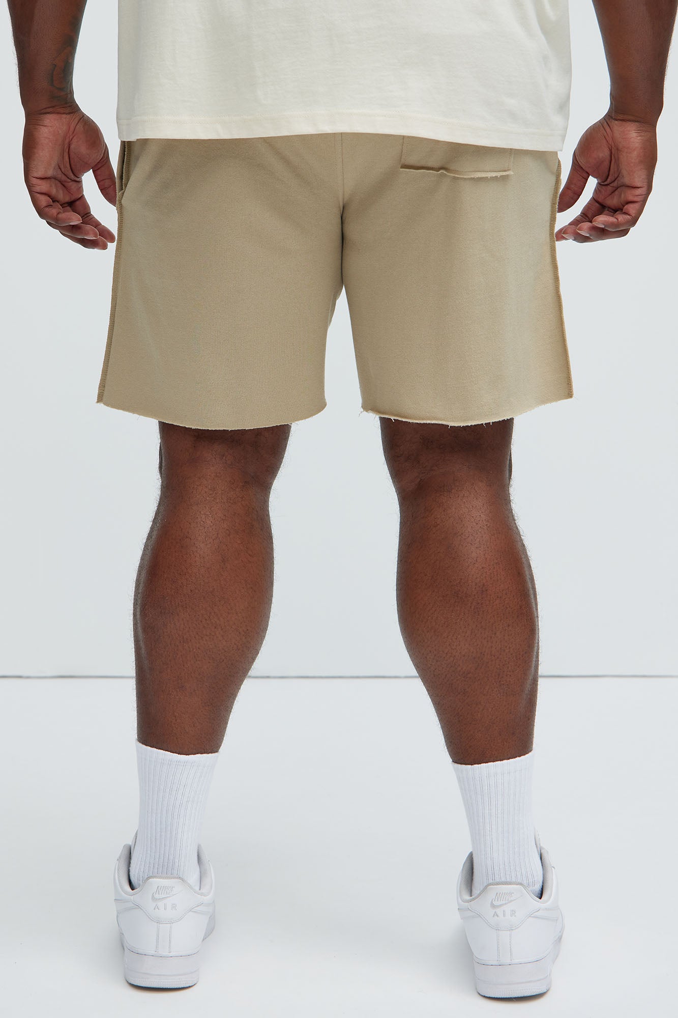 Art Dept Sweatshorts - Khaki - Image 9