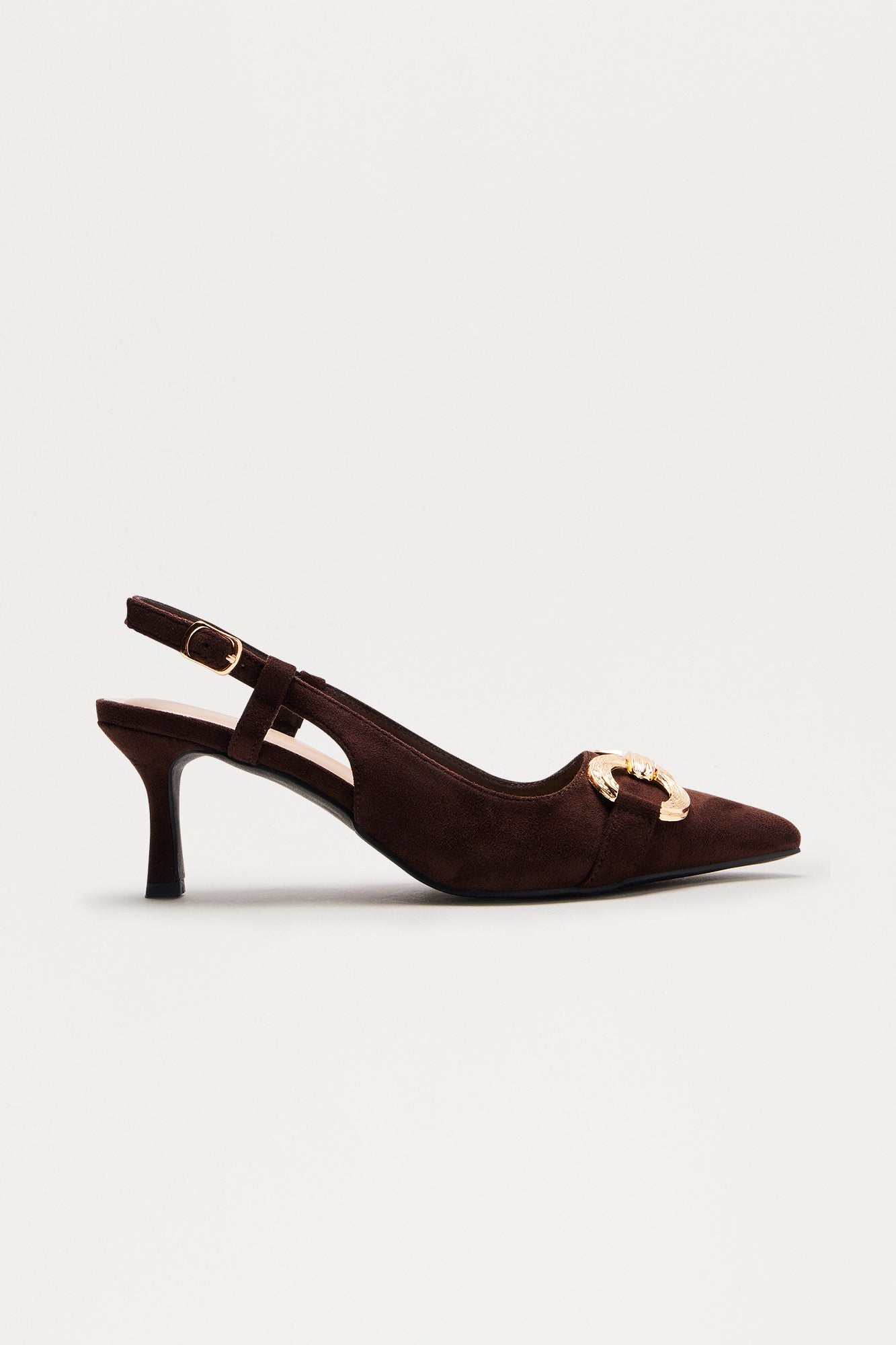 Aven Hardware Pumps - Brown - Image 3