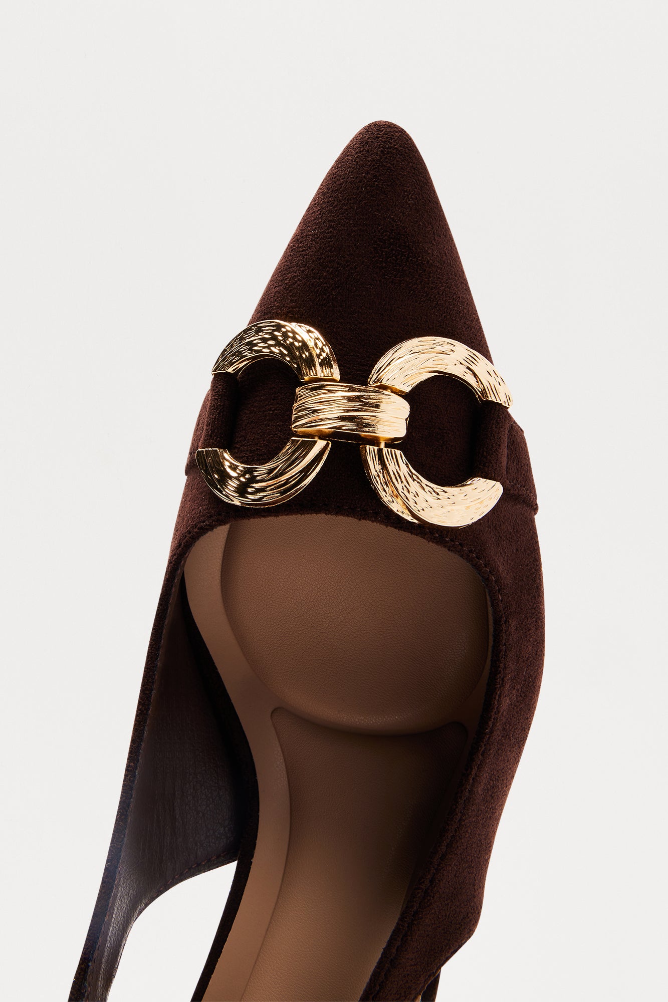 Aven Hardware Pumps - Brown - Image 4