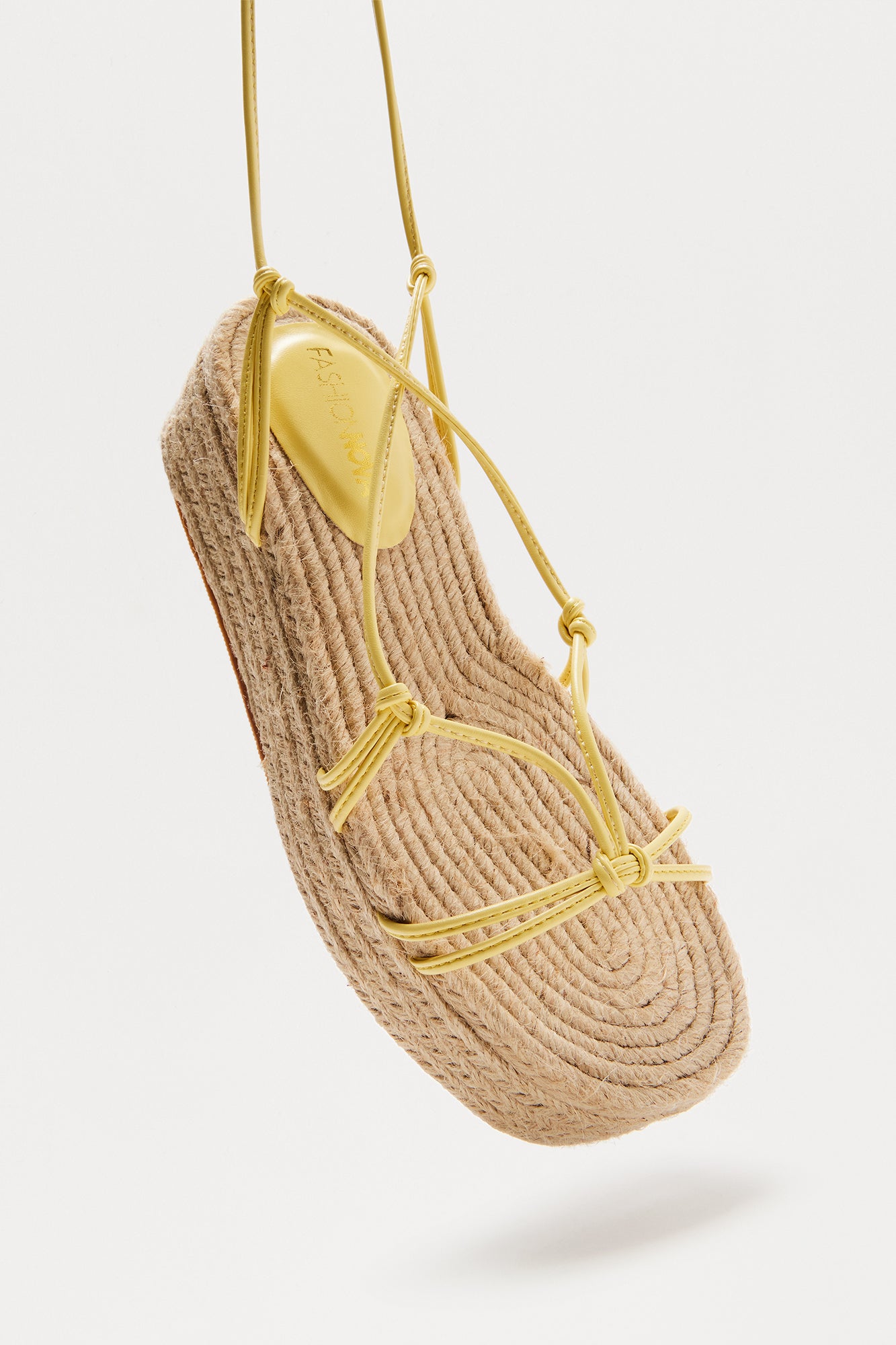 Jamaican Breeze Wrap Up Wedges - Butter Yellow - Image 3