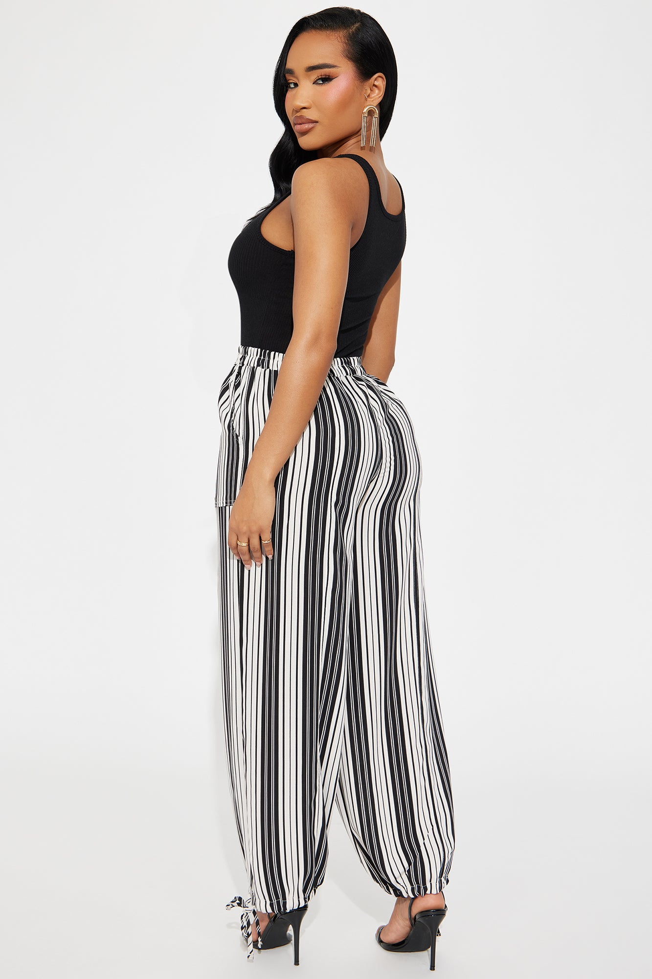 Yirena Jogger Jumpsuit - Black/combo - Image 3