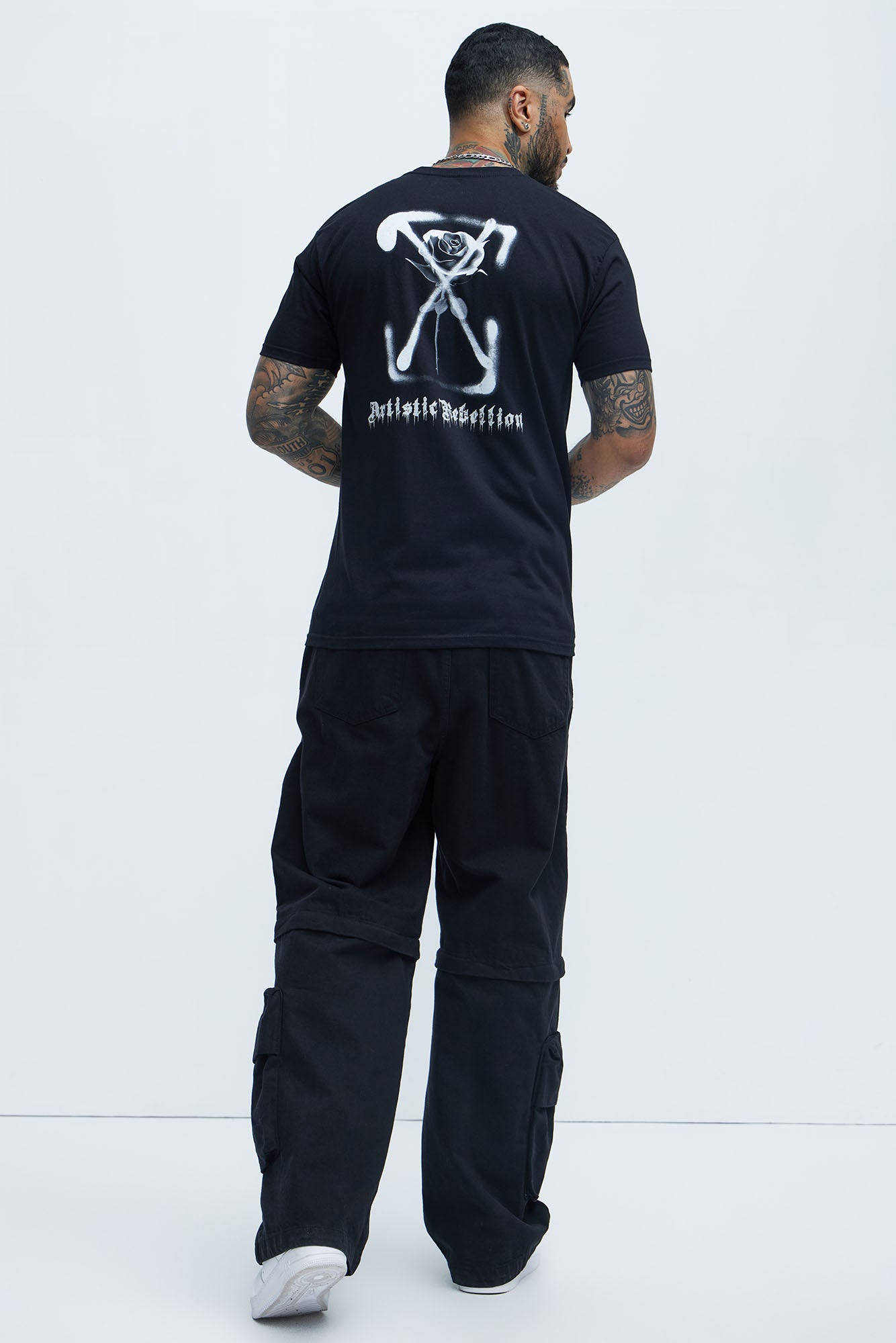 Artistic Rebellion Short Sleeve Tee - Black - Image 5
