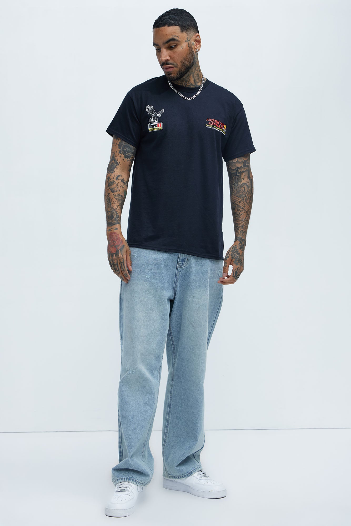 American Asphalt Short Sleeve Tee - Black - Image 4