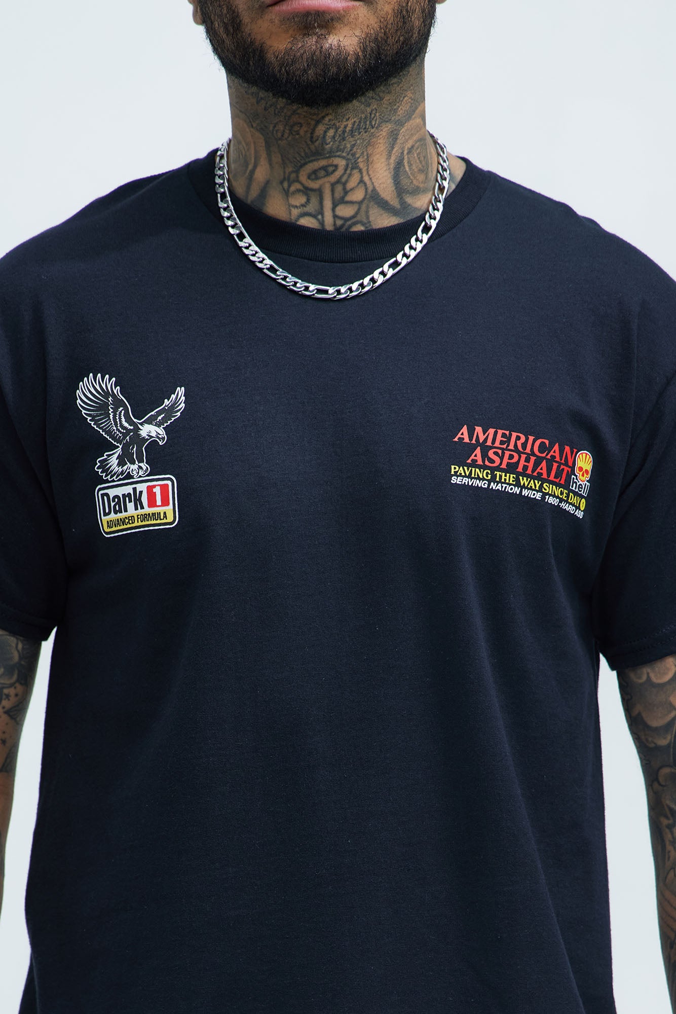 American Asphalt Short Sleeve Tee - Black - Image 3