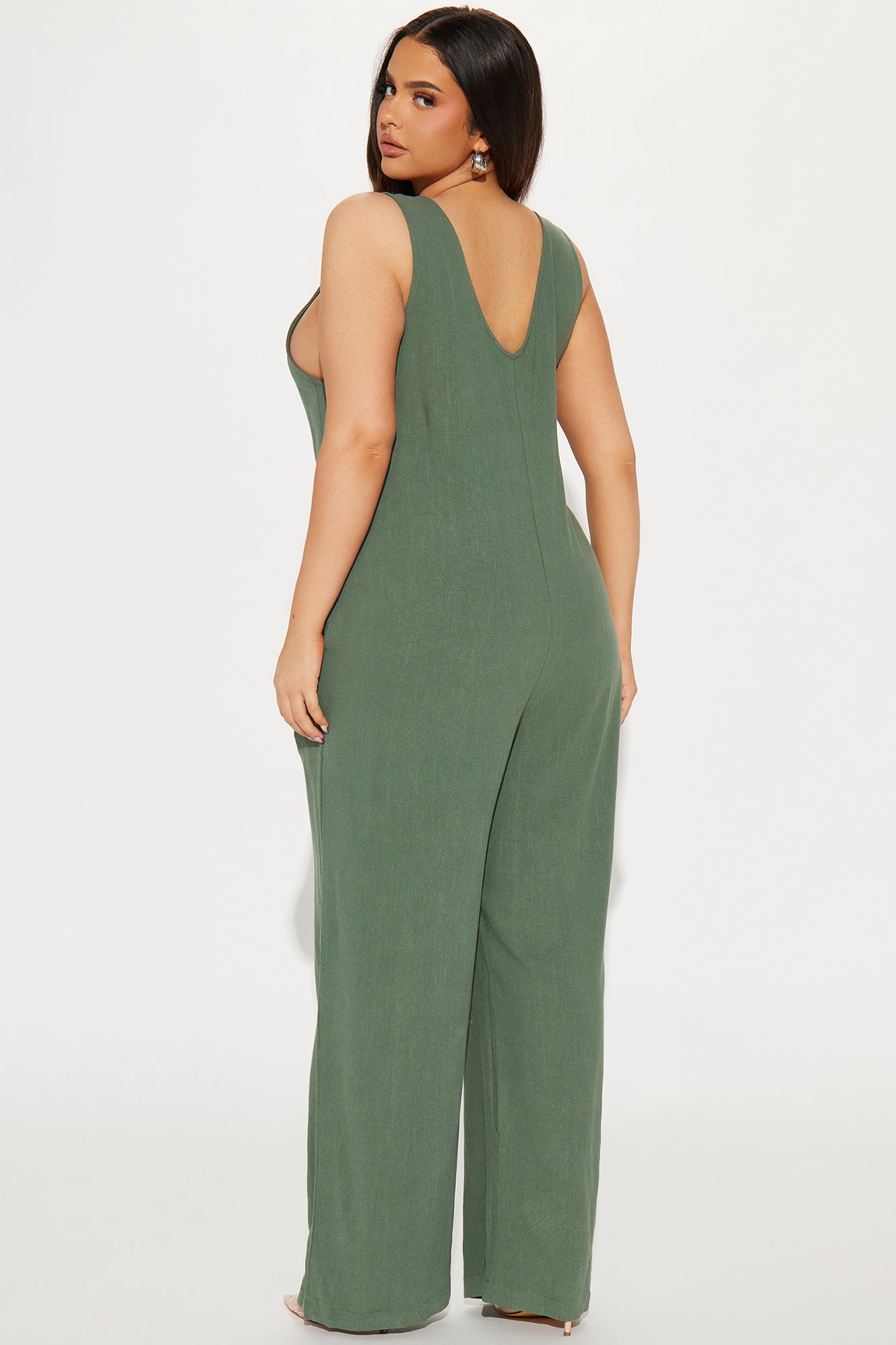 Won't Get Over You Jumpsuit  - Green - Image 6