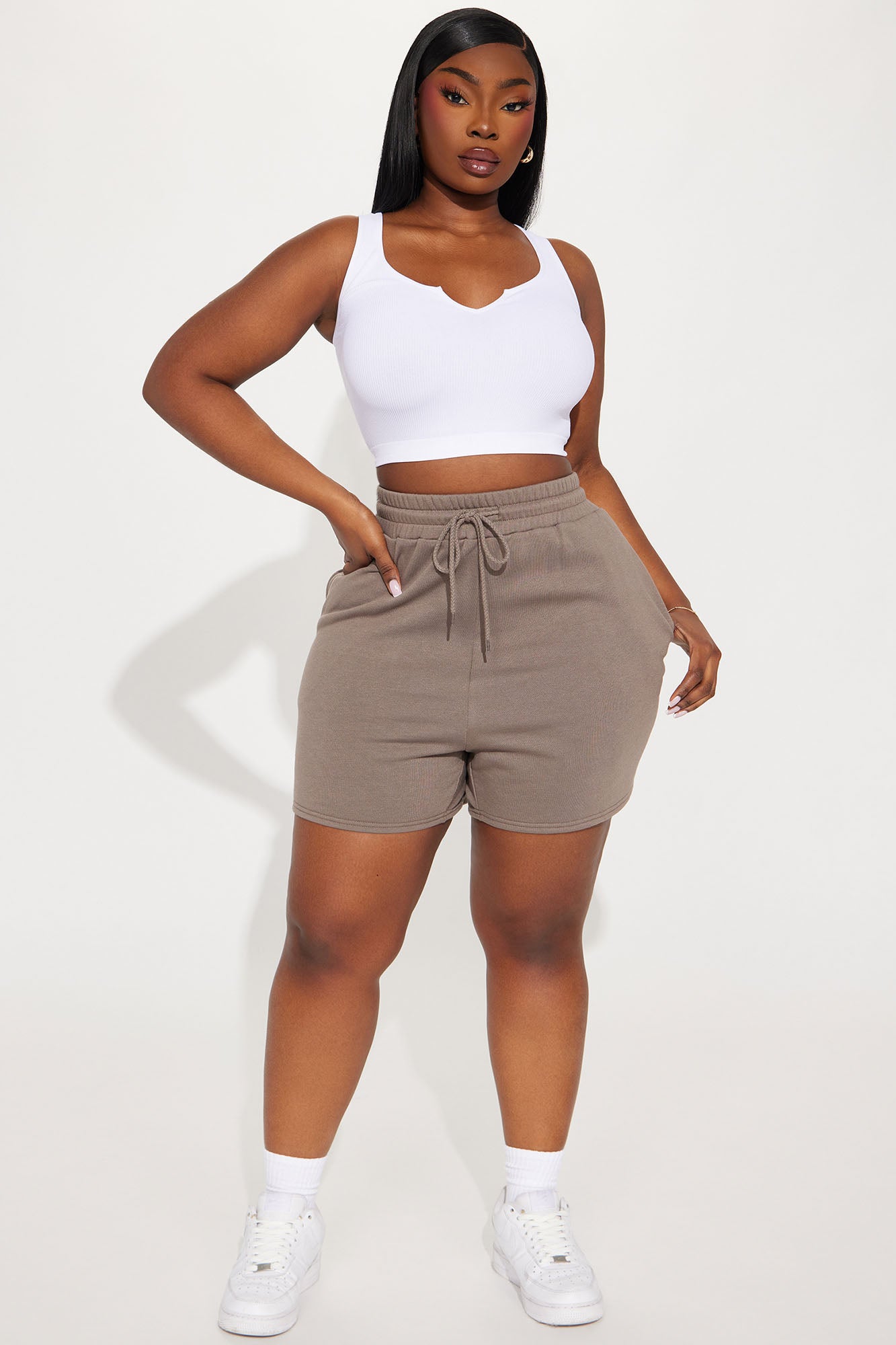 Malina Lounge Short - Charcoal - Image 5
