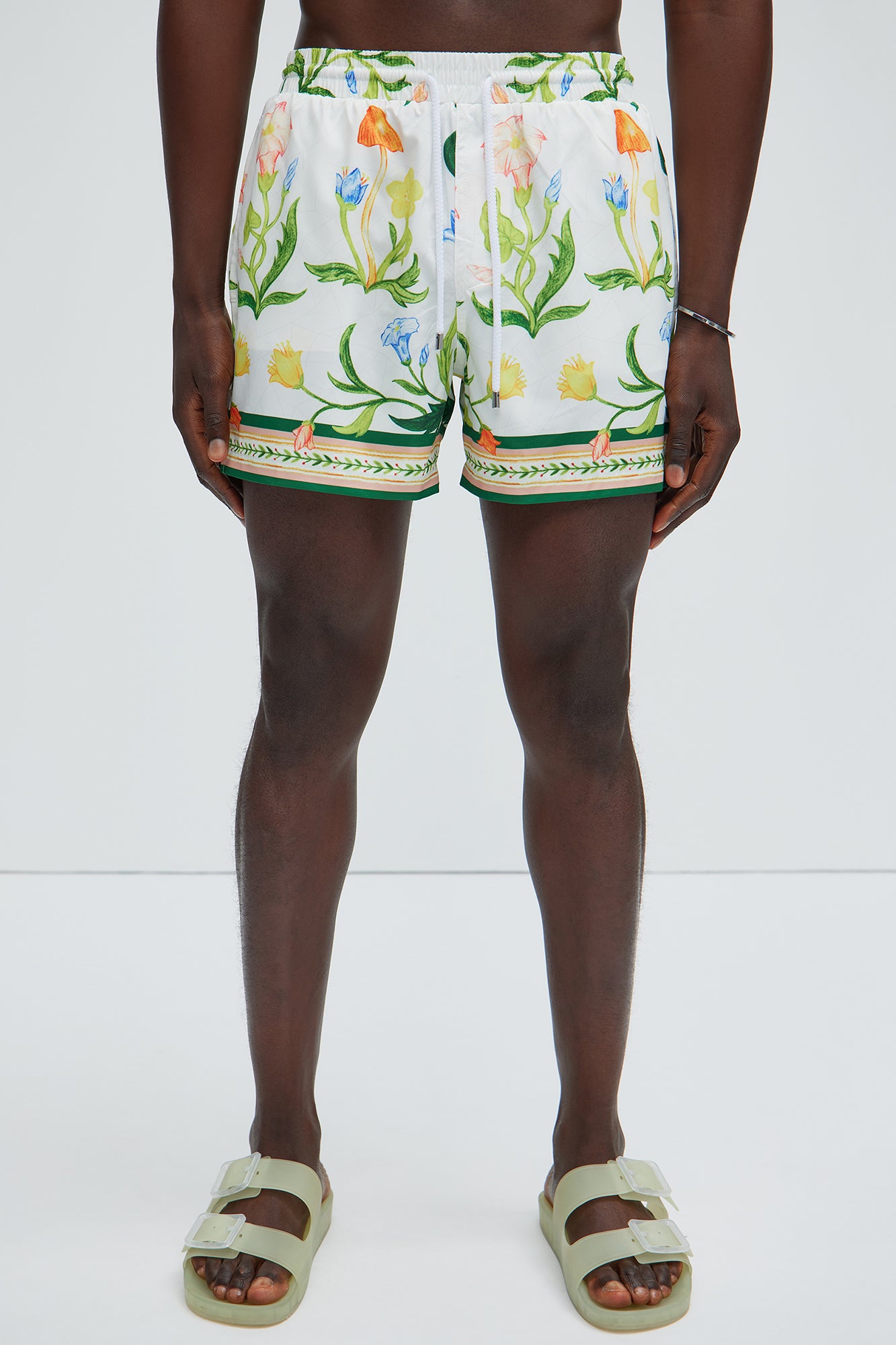 Deer Creek Swim Short Trunk - White/combo - Image 3