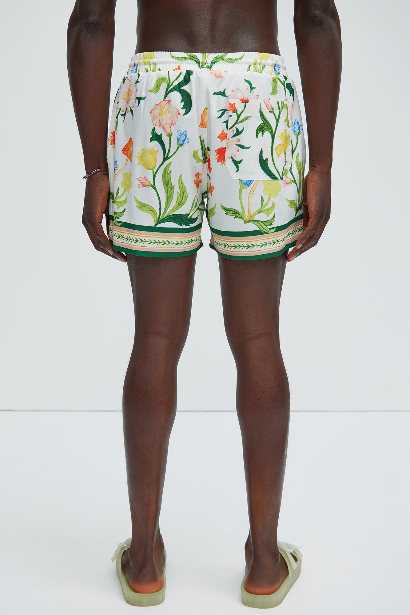 Deer Creek Swim Short Trunk - White/combo - Image 5
