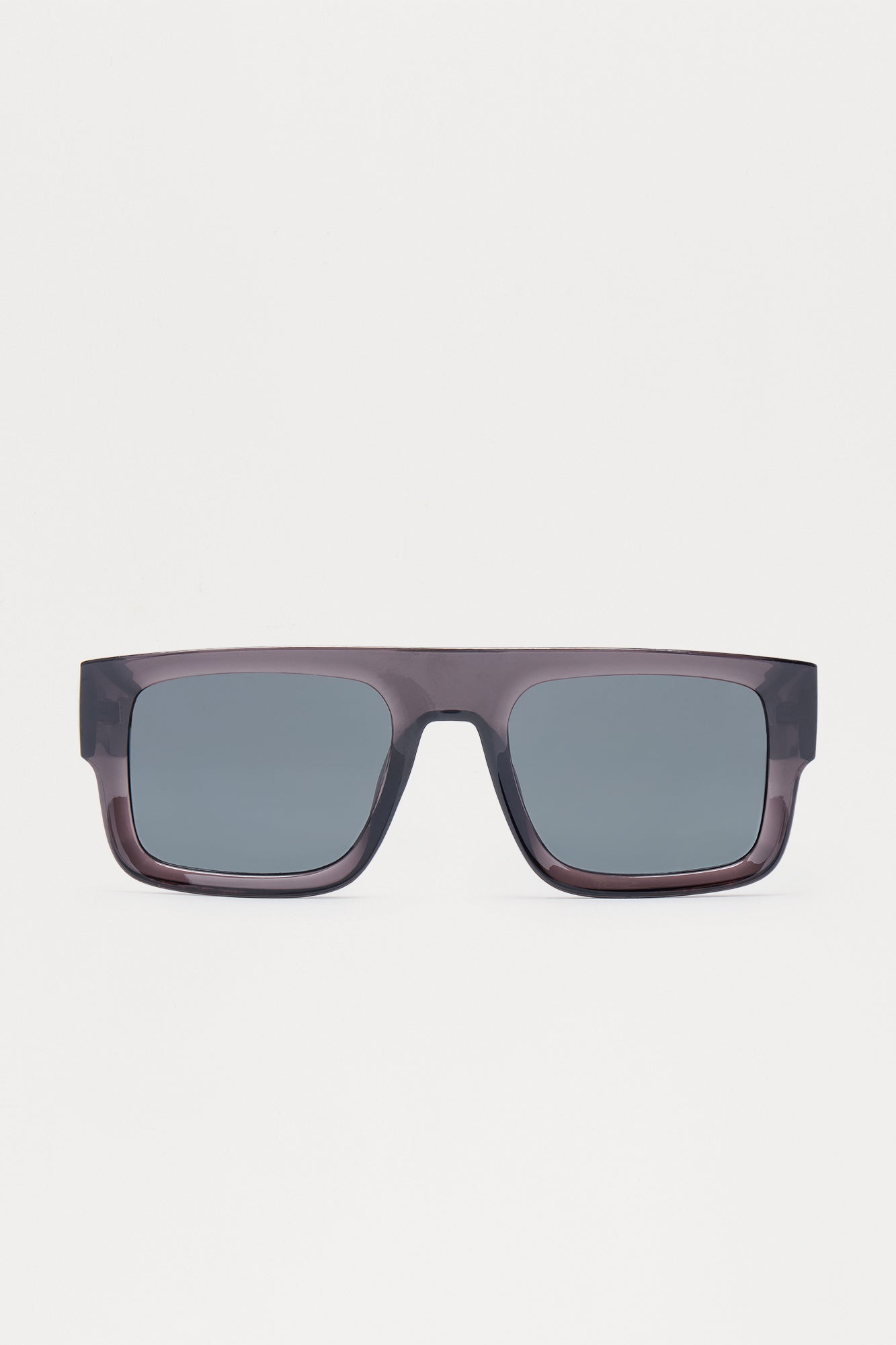 Wellington Flat Top Sunglasses - Grey - Image 3