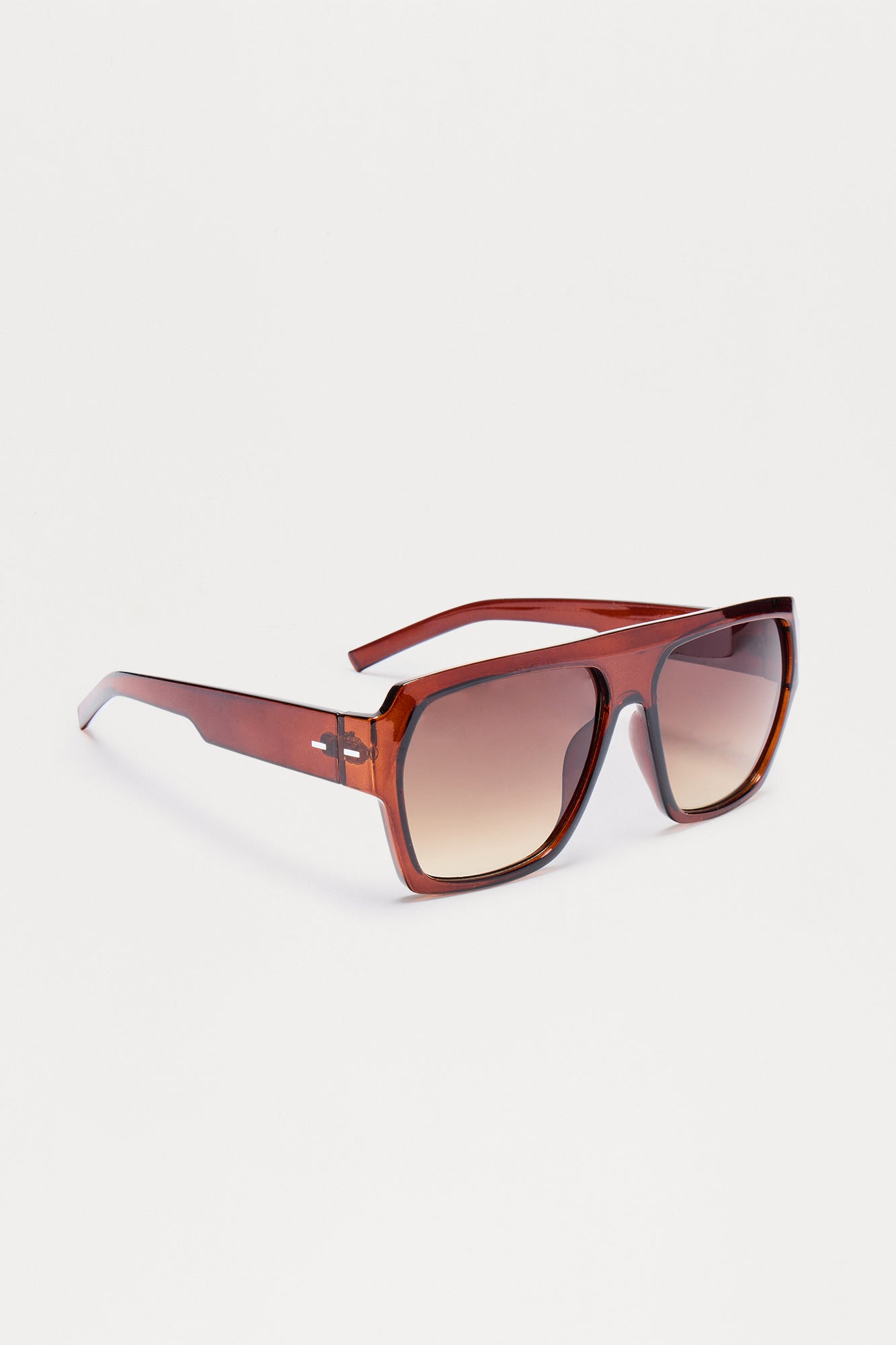 Tbilisi Aviator Sunglasses - Brown - Image 4