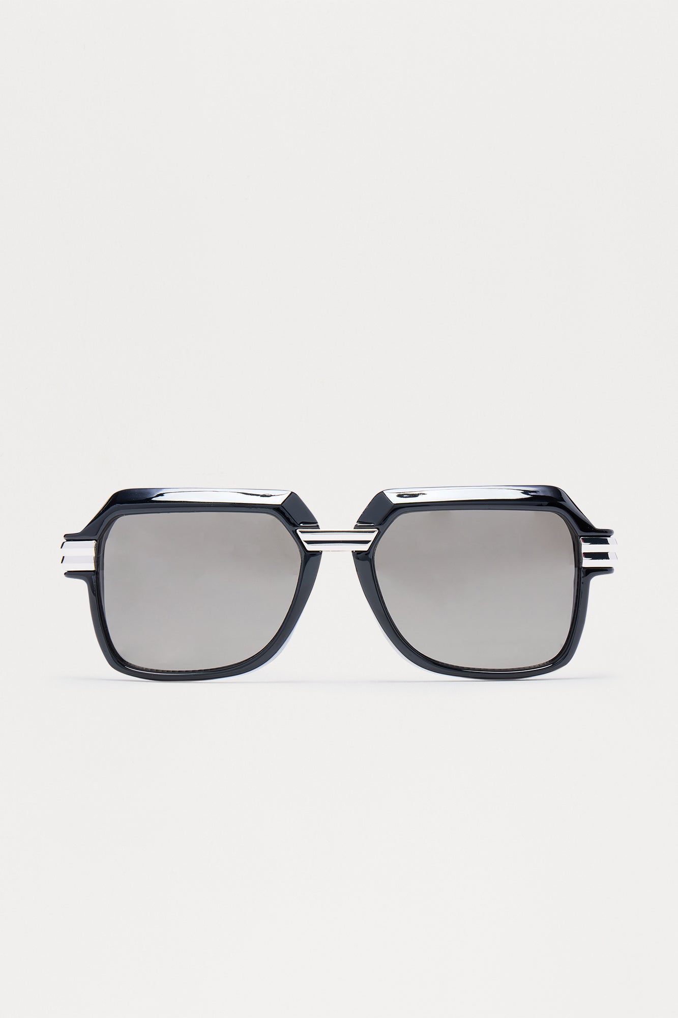 Cairo Square Sunglasses - Black/Smoke - Image 3