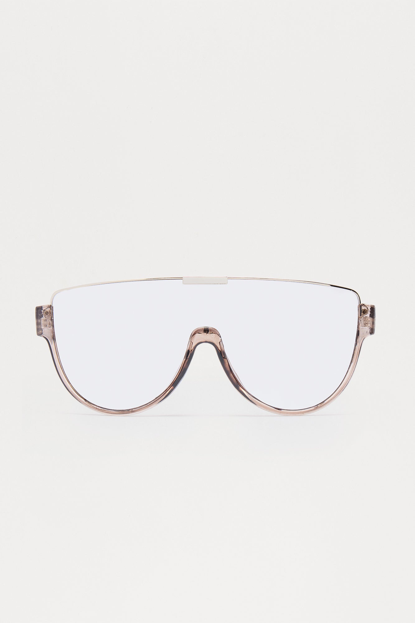 Tonight Shield Sunglasses - Clear - Image 3