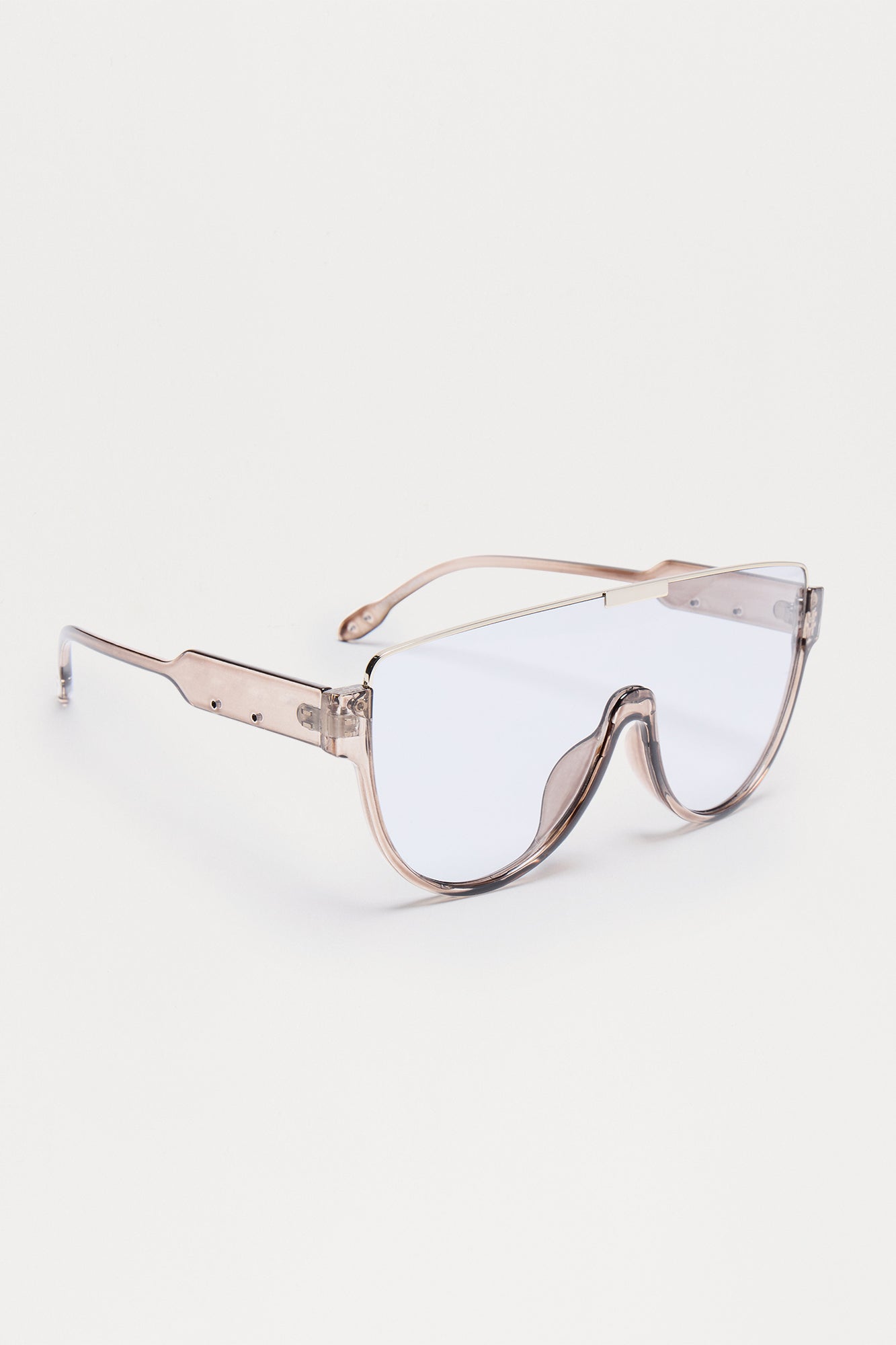 Tonight Shield Sunglasses - Clear - Image 4