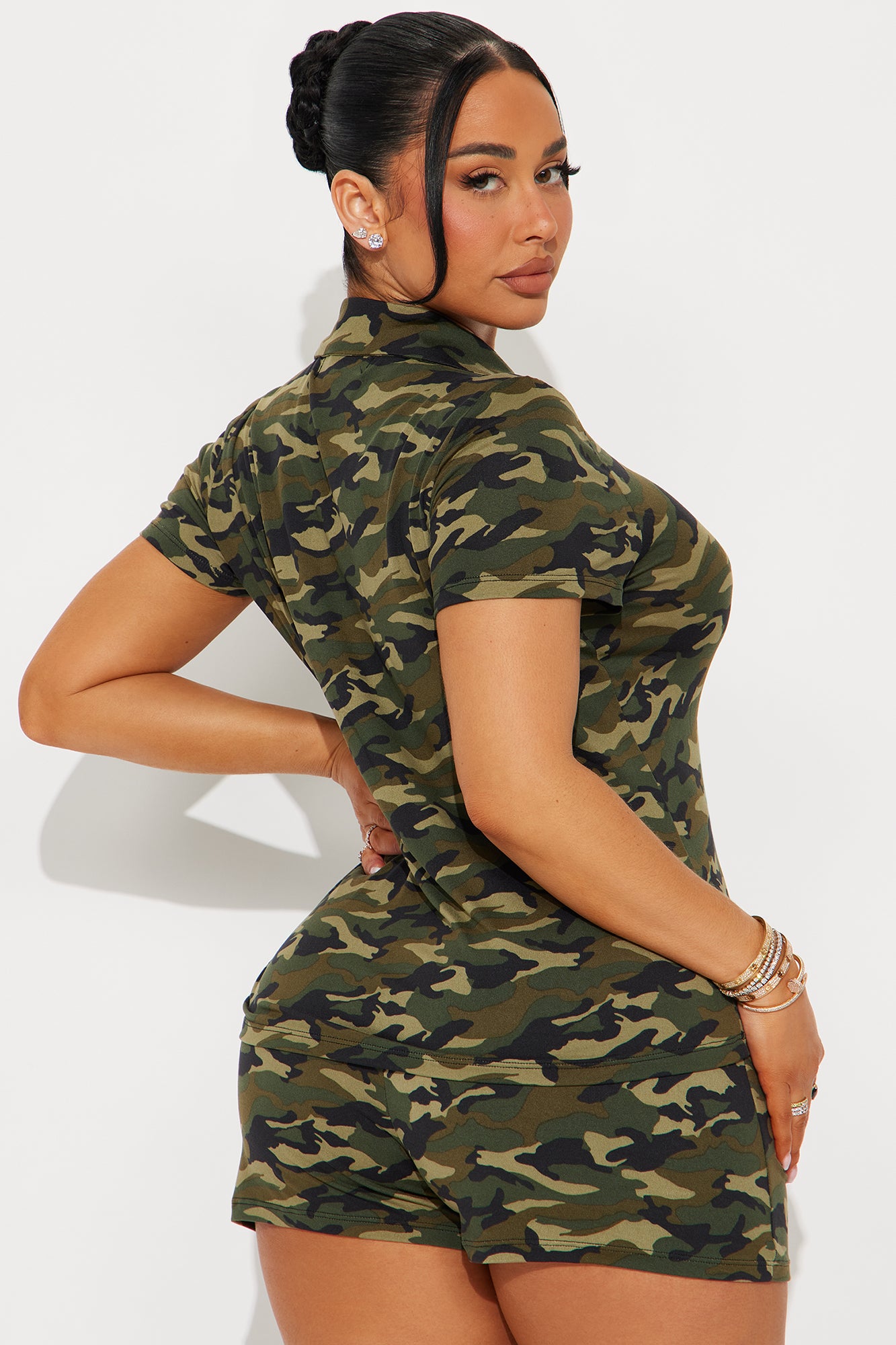 Can't Hide PJ Short Set - Camouflage - Image 3